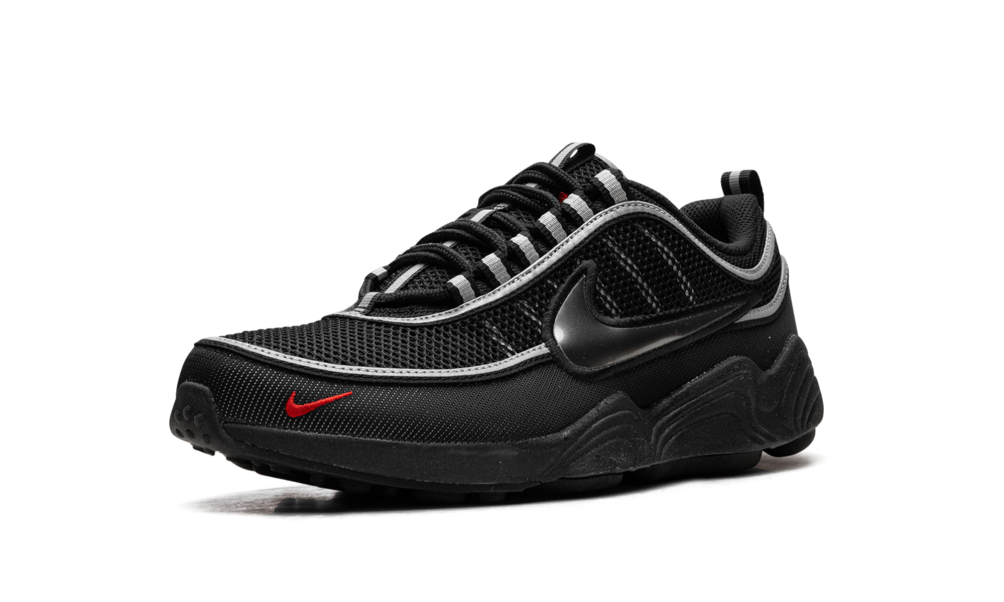 Air Zoom Spiridon "black / Metallic Silver" - 4