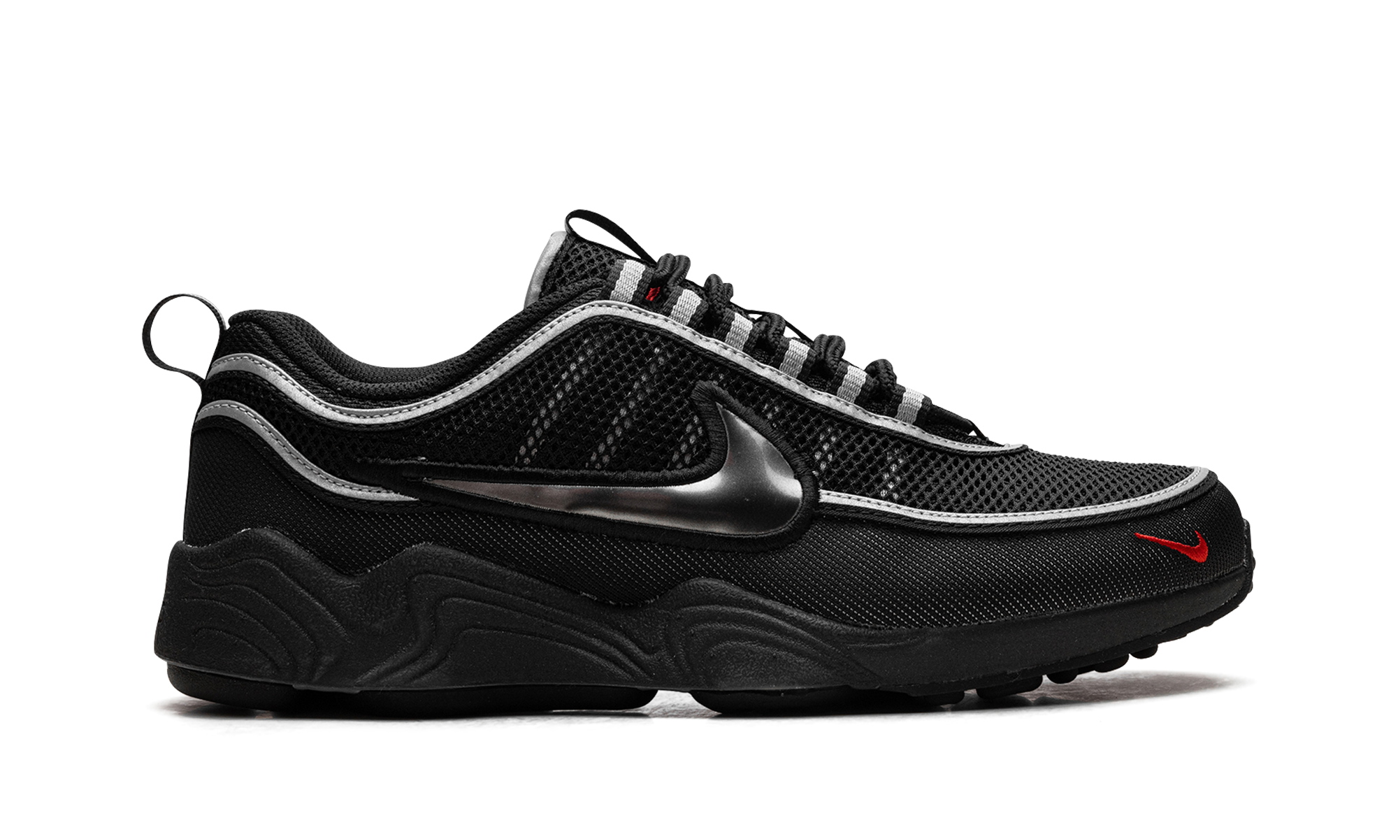 Air Zoom Spiridon "black / Metallic Silver" - 6