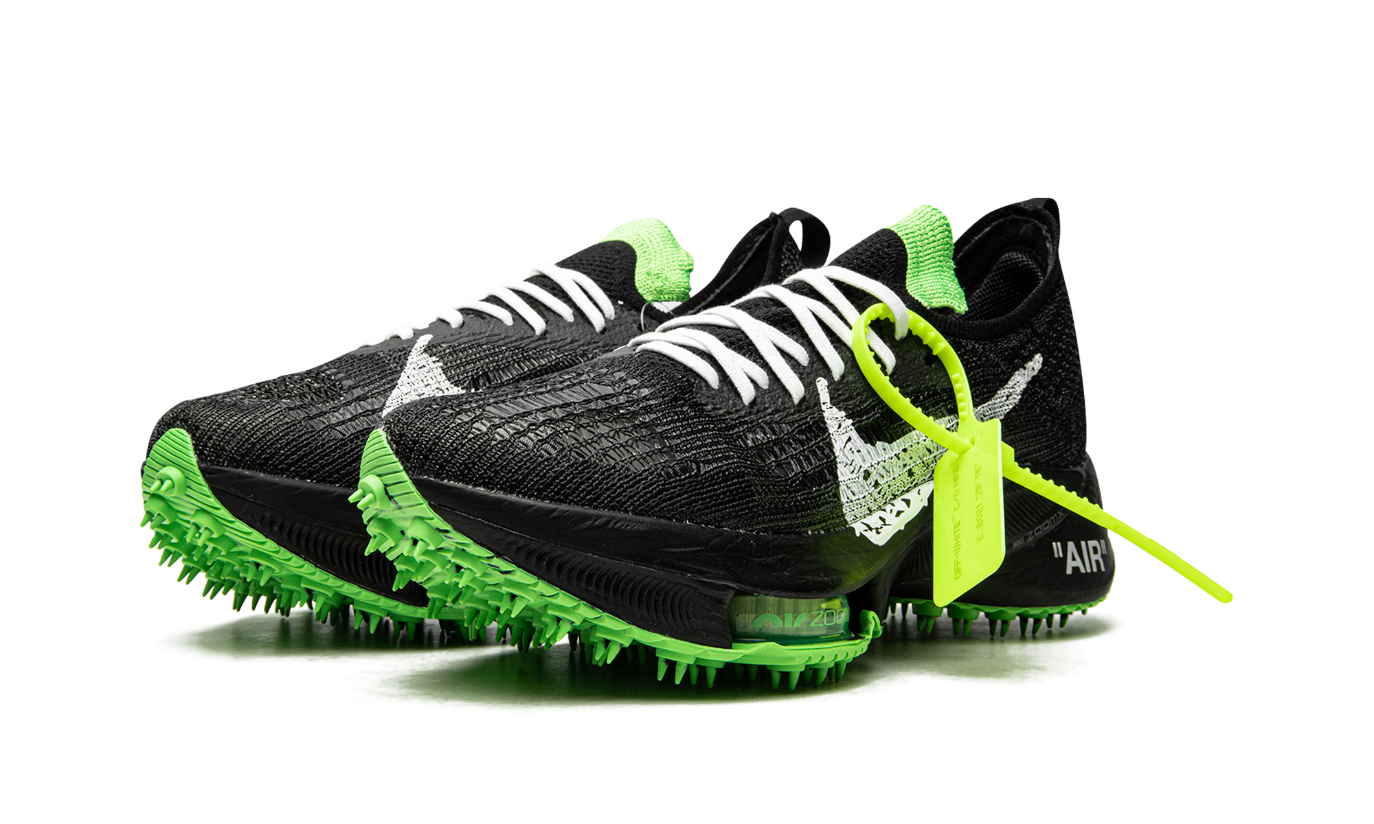 Air Zoom Tempo Next% "off-white - Scream Green" - 2