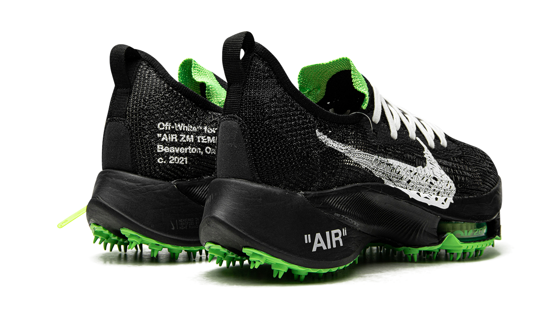 Air Zoom Tempo Next% "off-white - Scream Green" - 3