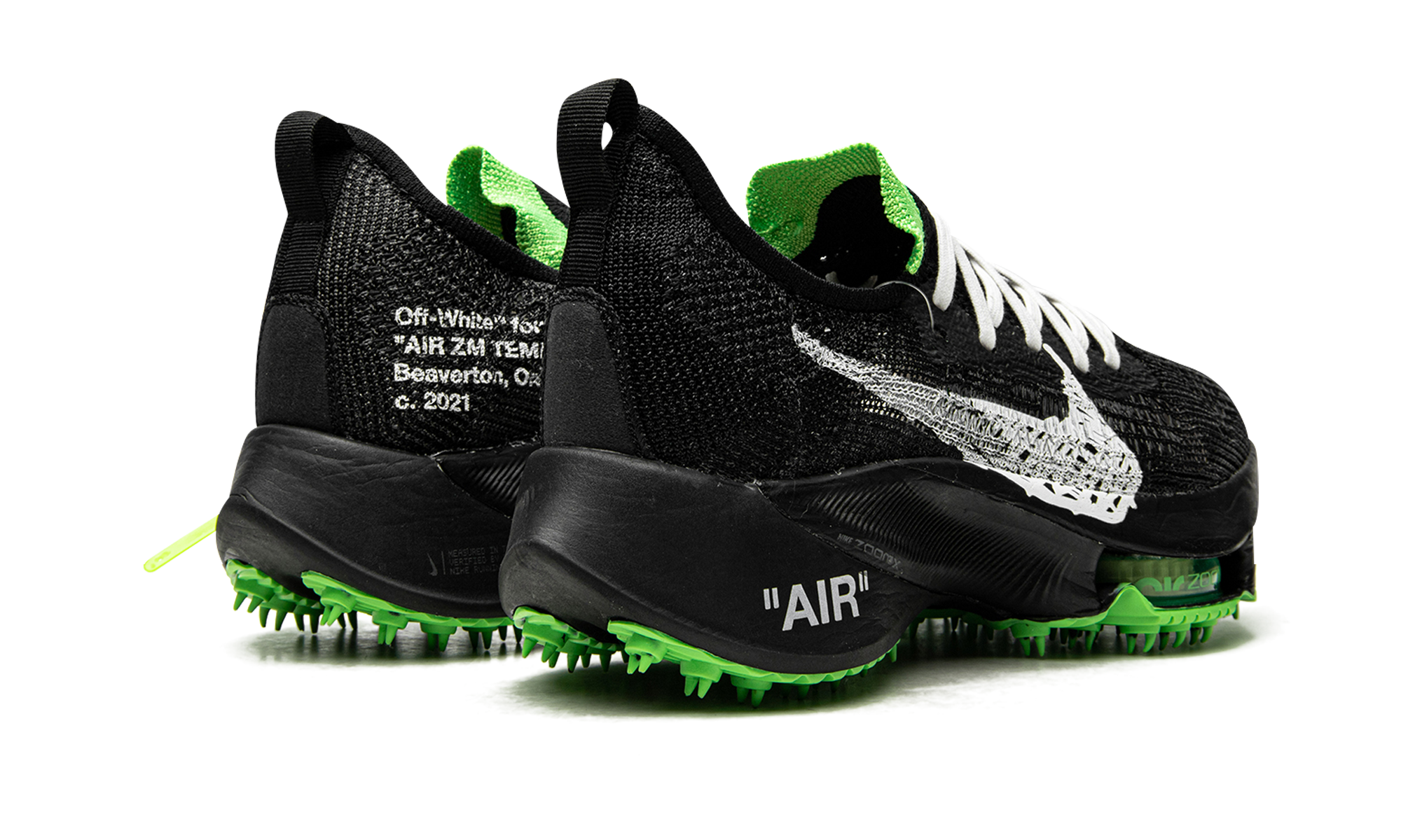 Air Zoom Tempo Next% "off-white - Scream Green" - 3