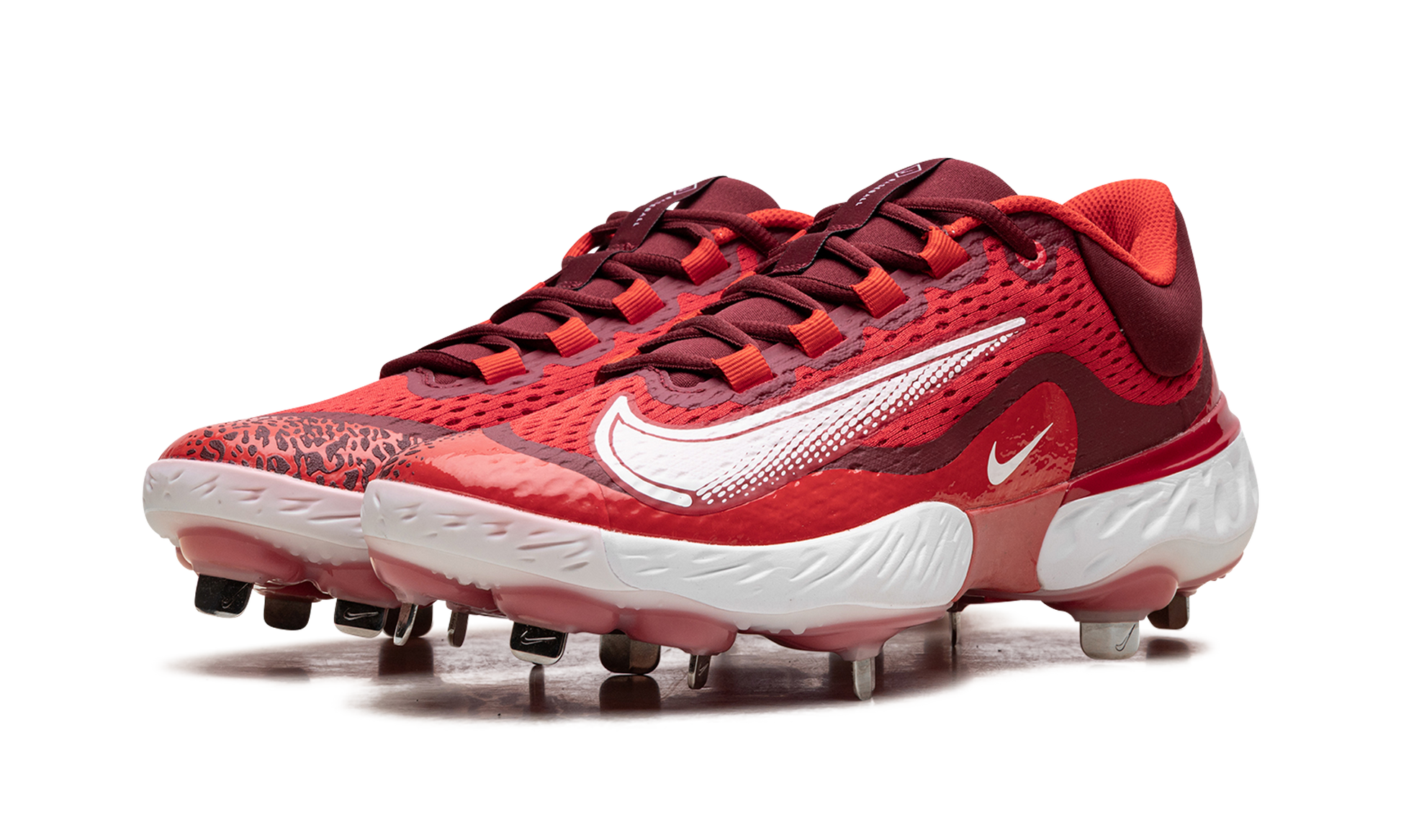 Alpha Huarache Elite 4 Low "varsity Red" - 2