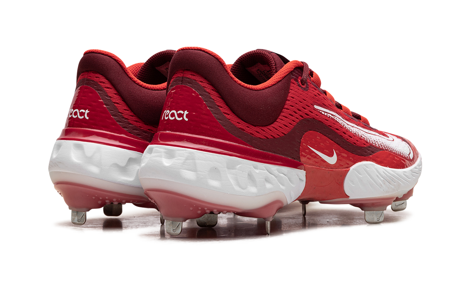 Alpha Huarache Elite 4 Low "varsity Red" - 3