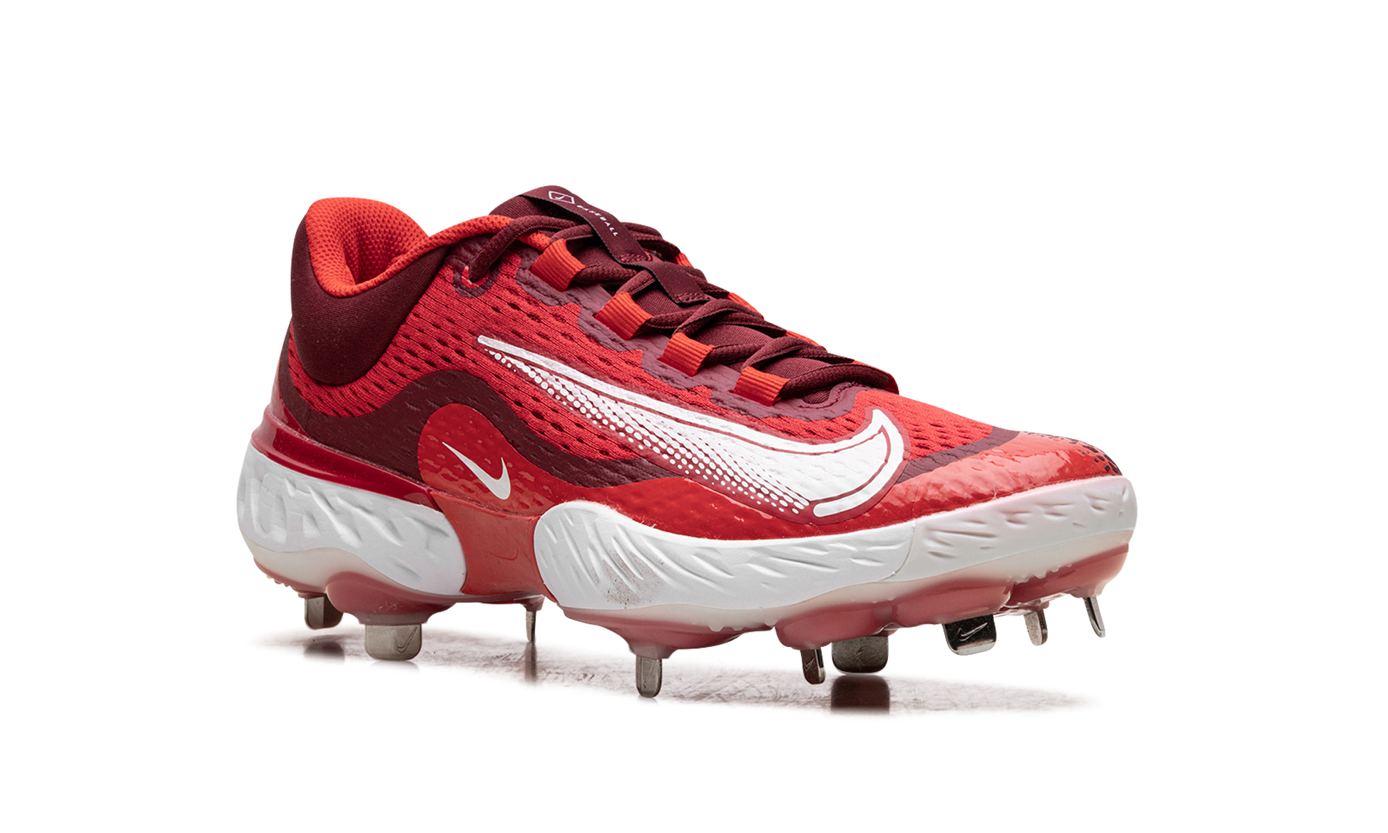Alpha Huarache Elite 4 Low "varsity Red" - 7