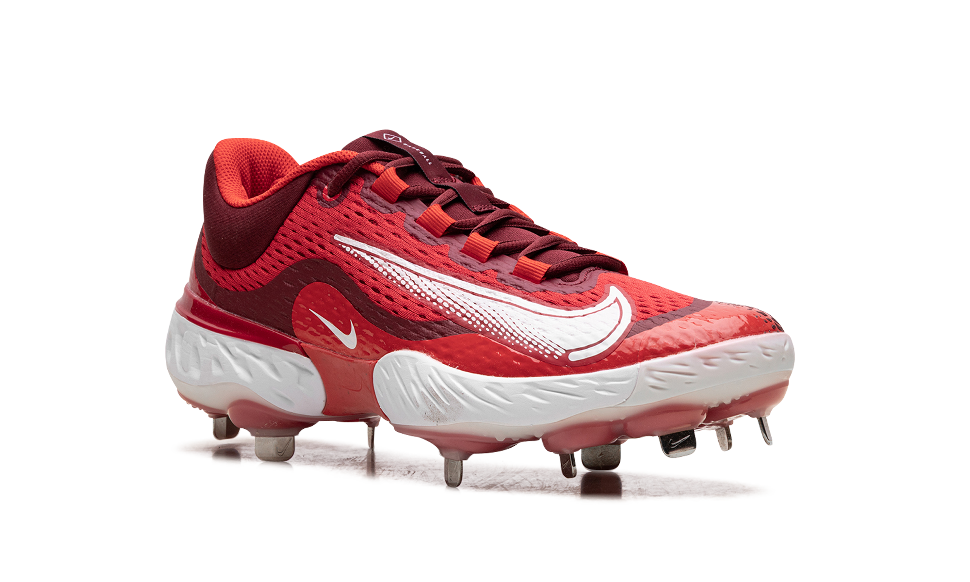 Alpha Huarache Elite 4 Low "varsity Red" - 7