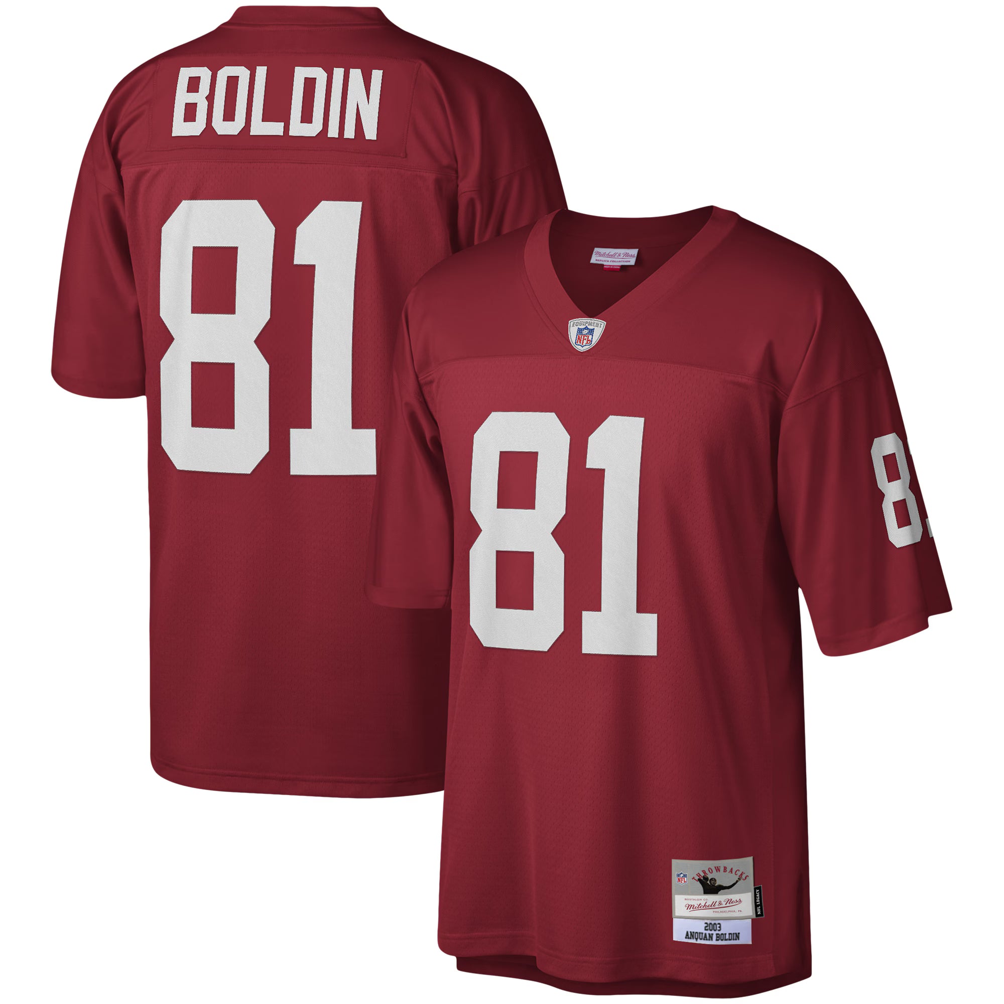 Anquan Boldin Arizona Cardinals Mitchell &amp; Ness Legacy Replica Jersey - Cardinal