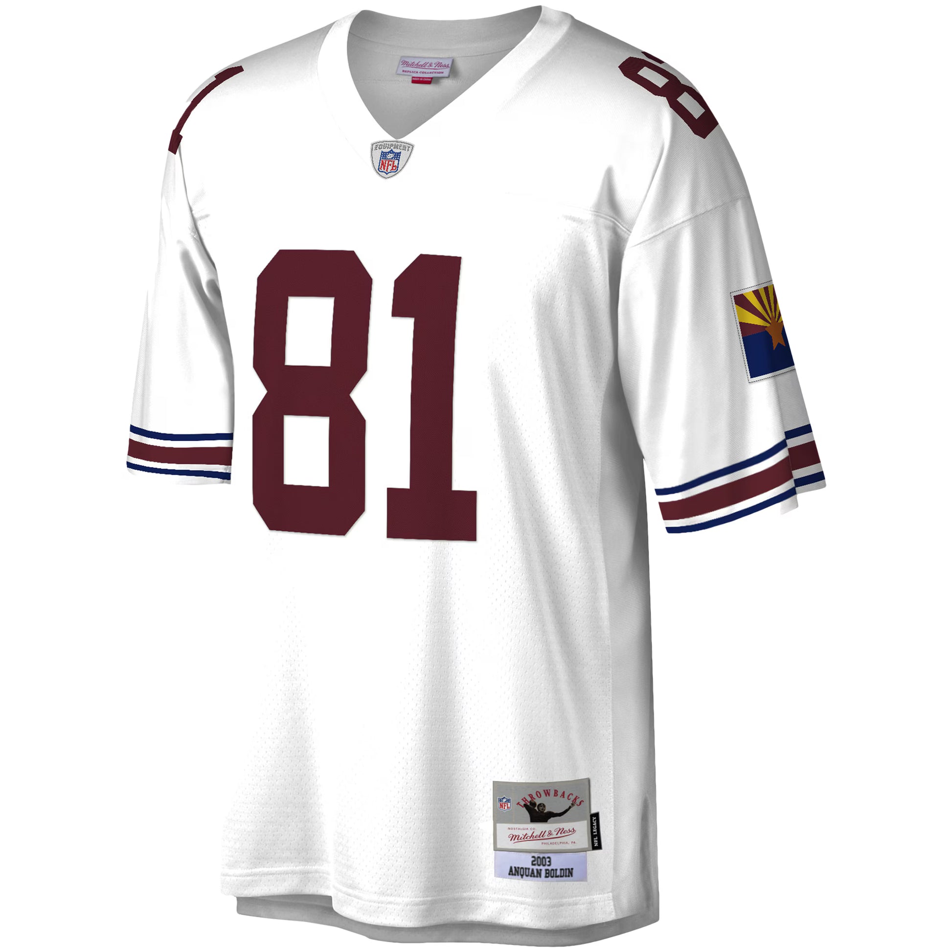 Anquan Boldin Arizona Cardinals Mitchell &amp; Ness Legacy Replica Jersey - White