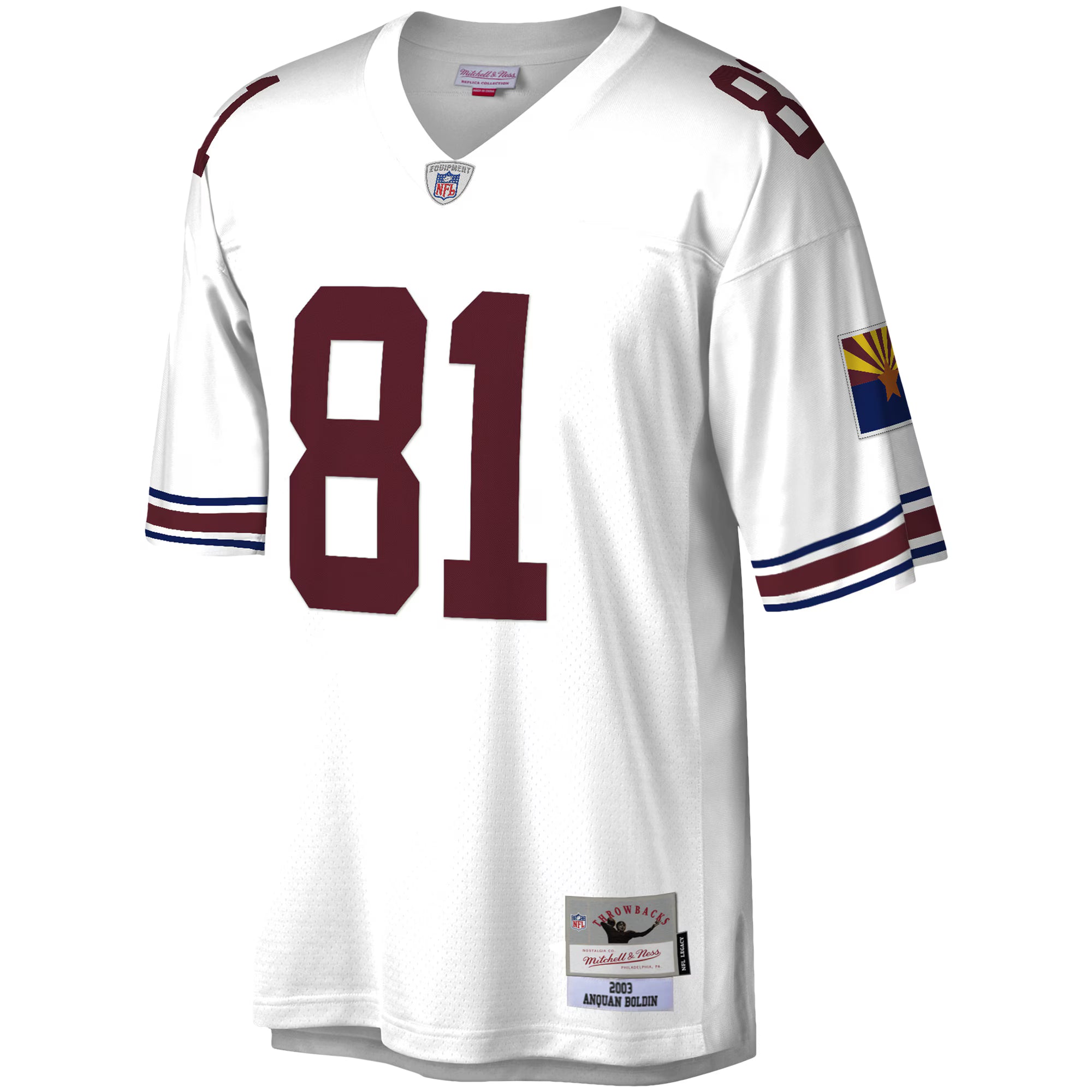 Anquan Boldin Arizona Cardinals Mitchell &amp; Ness Legacy Replica Jersey - White