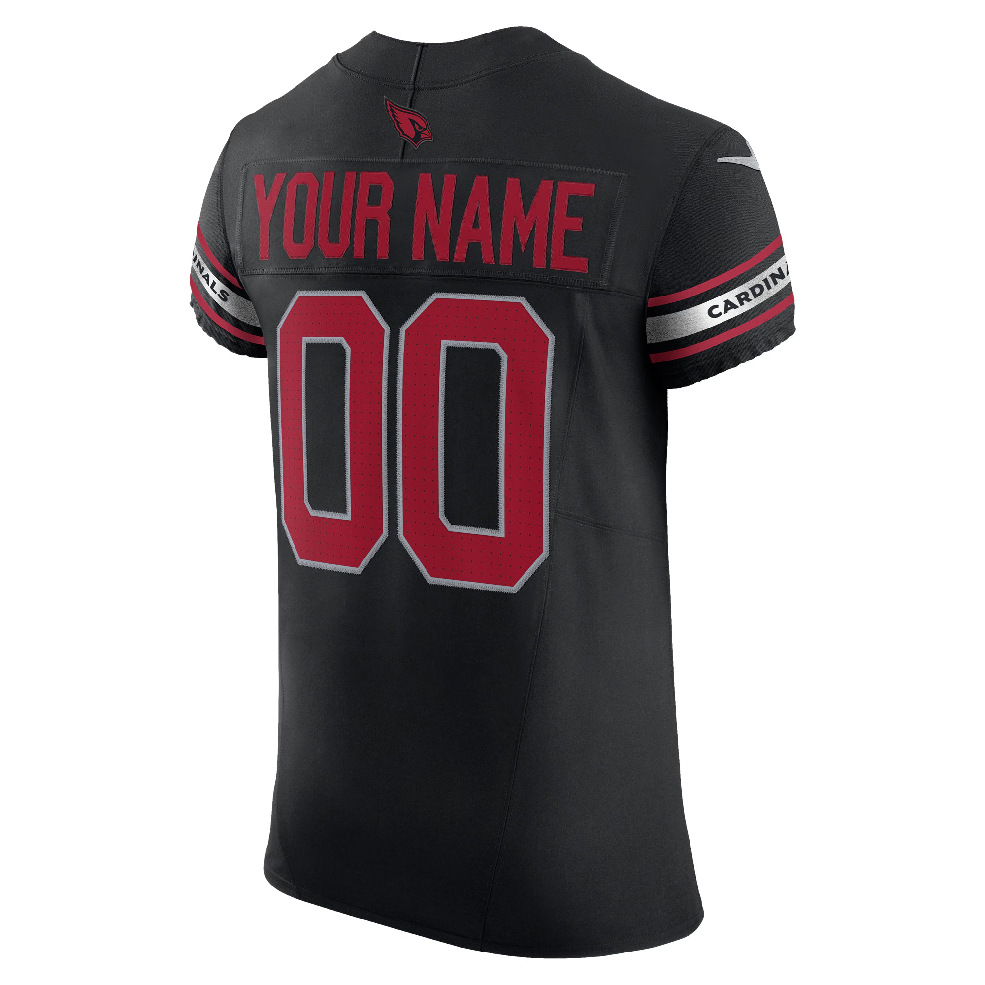 Arizona Cardinals Nike  Vapor F.U.S.E. Elite Custom Jersey - Black