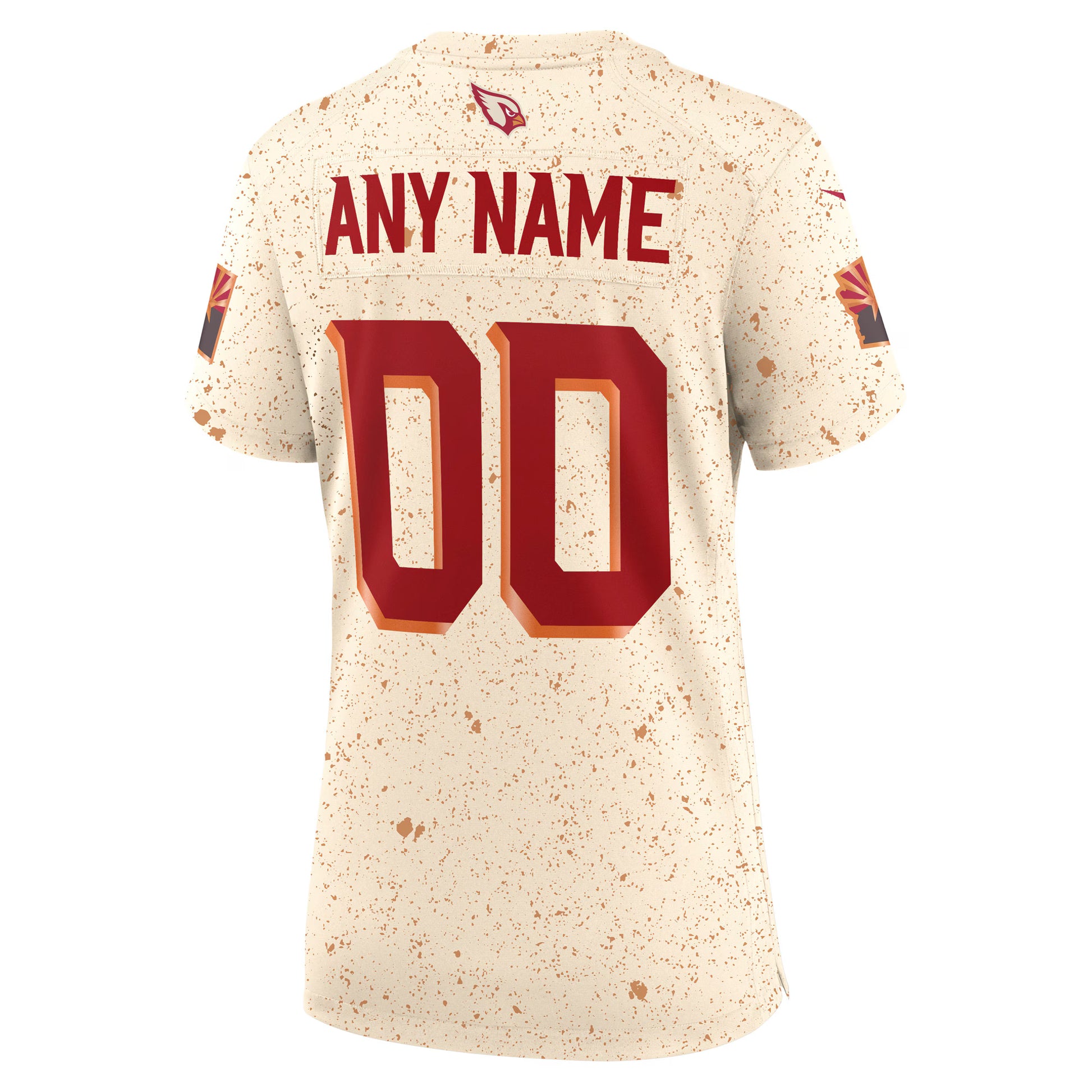Arizona Cardinals Nike Women's 2025 Rivalries Collection Custom Game Jersey - Natural