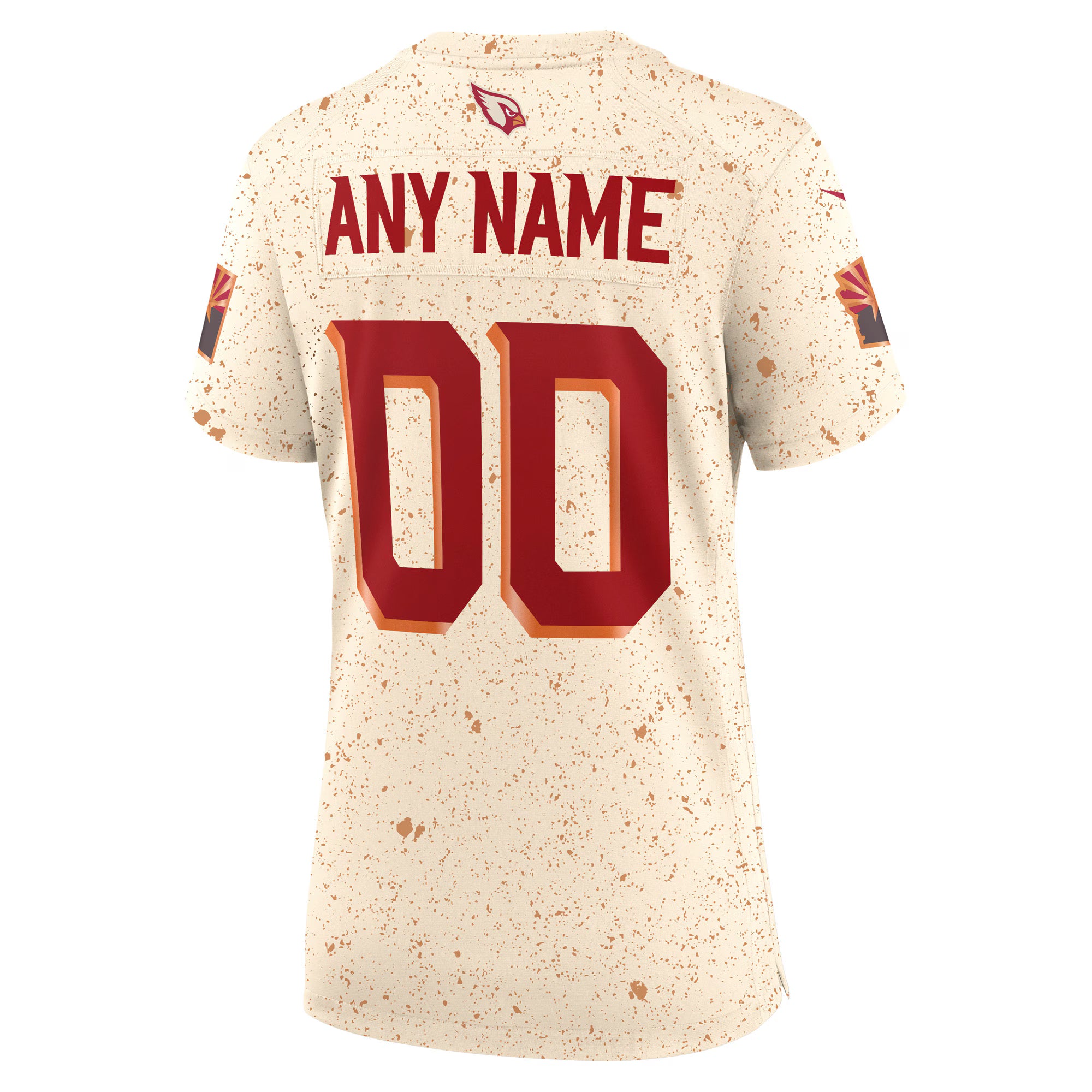 Arizona Cardinals Nike Women's 2025 Rivalries Collection Custom Game Jersey - Natural