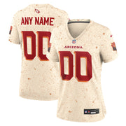 Arizona Cardinals Nike Women's 2025 Rivalries Collection Custom Game Jersey - Natural