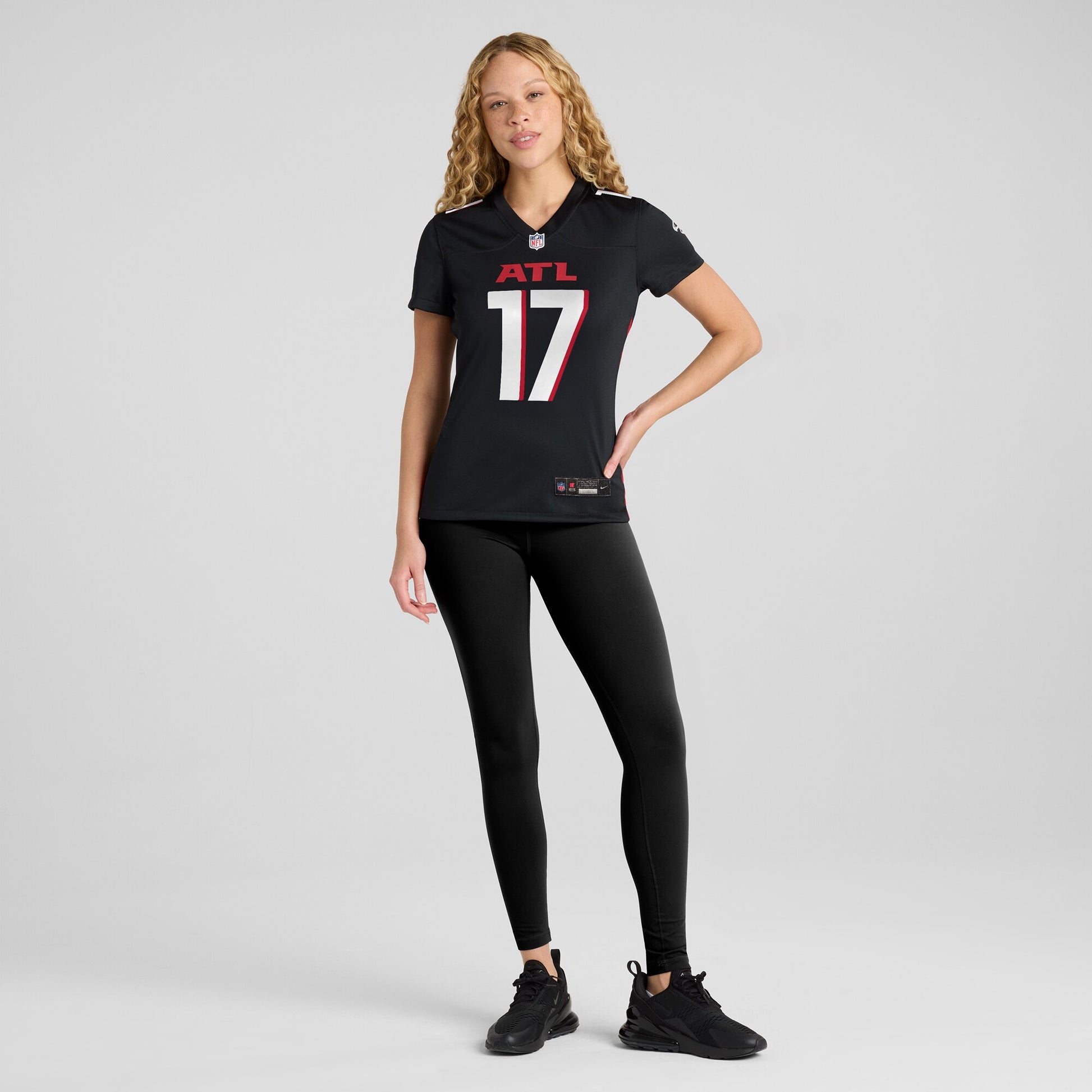 Arnold Ebiketie Atlanta Falcons Nike Women's Team Game Jersey -  Black