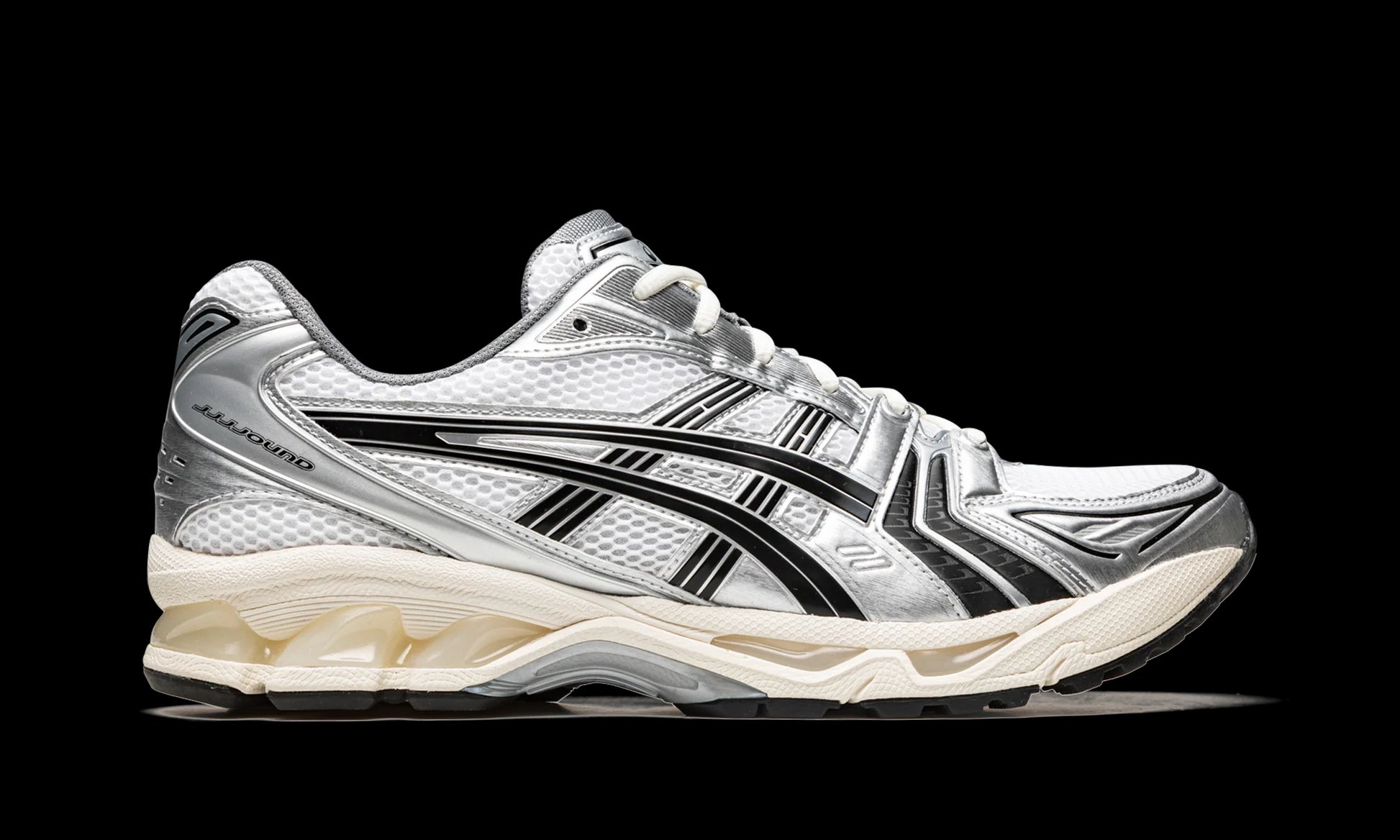 Asics GEL-Kayano 14 "JJJJound - Silver/Black" 1201A457 101