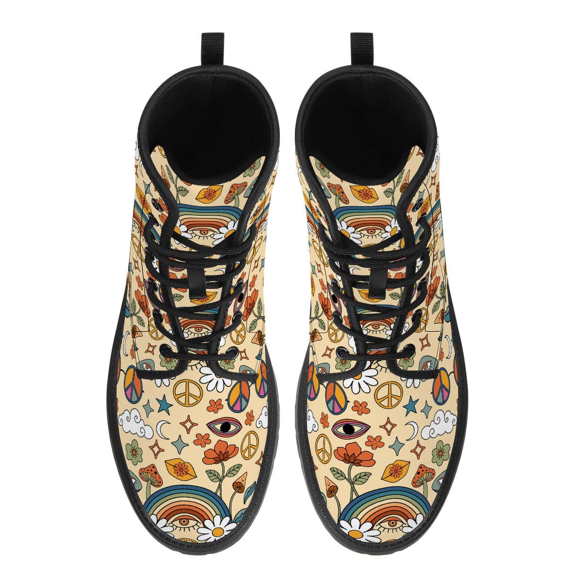 Peace And Love Vegan Leather Boots