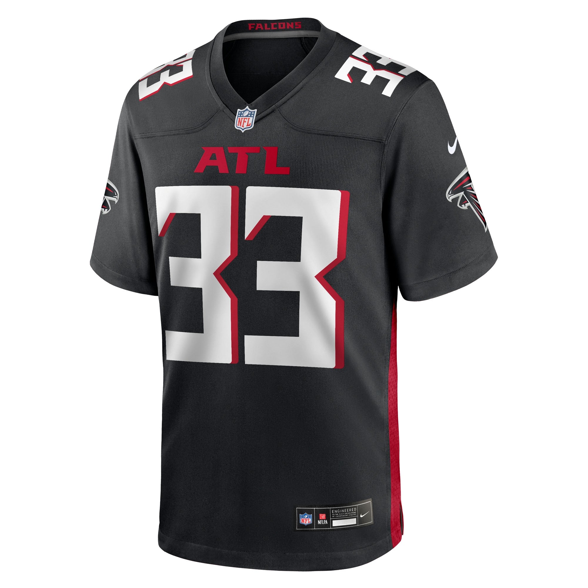 Billy Bowman Jr. Atlanta Falcons Nike Team Game Jersey -  Black