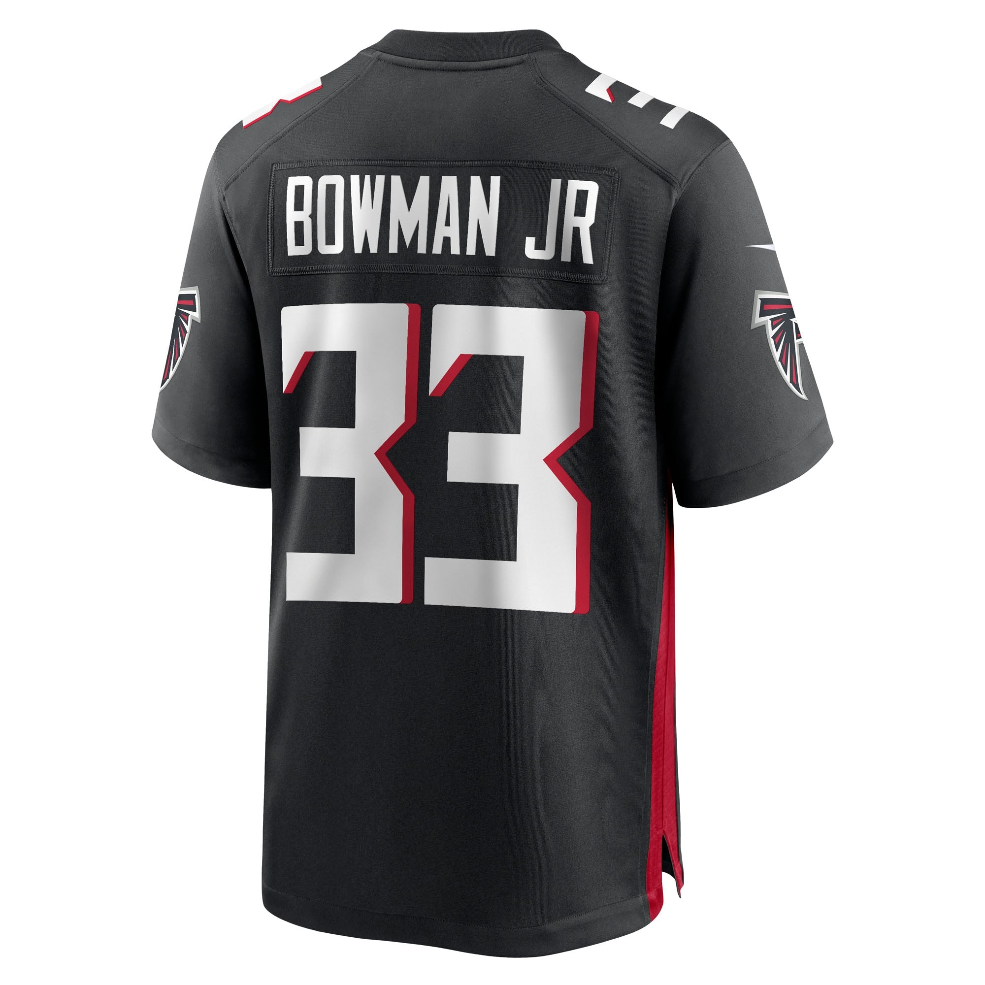 Billy Bowman Jr. Atlanta Falcons Nike Team Game Jersey -  Black
