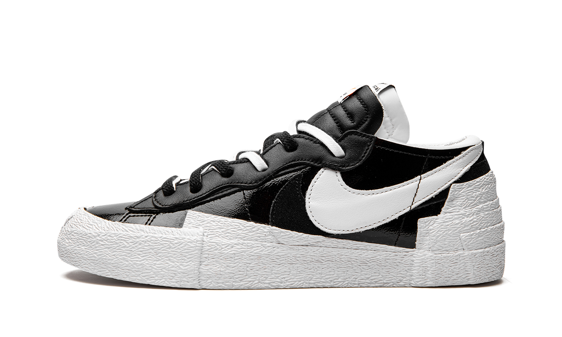 Blazer Low "sacai - Black Patent Leather" - 1
