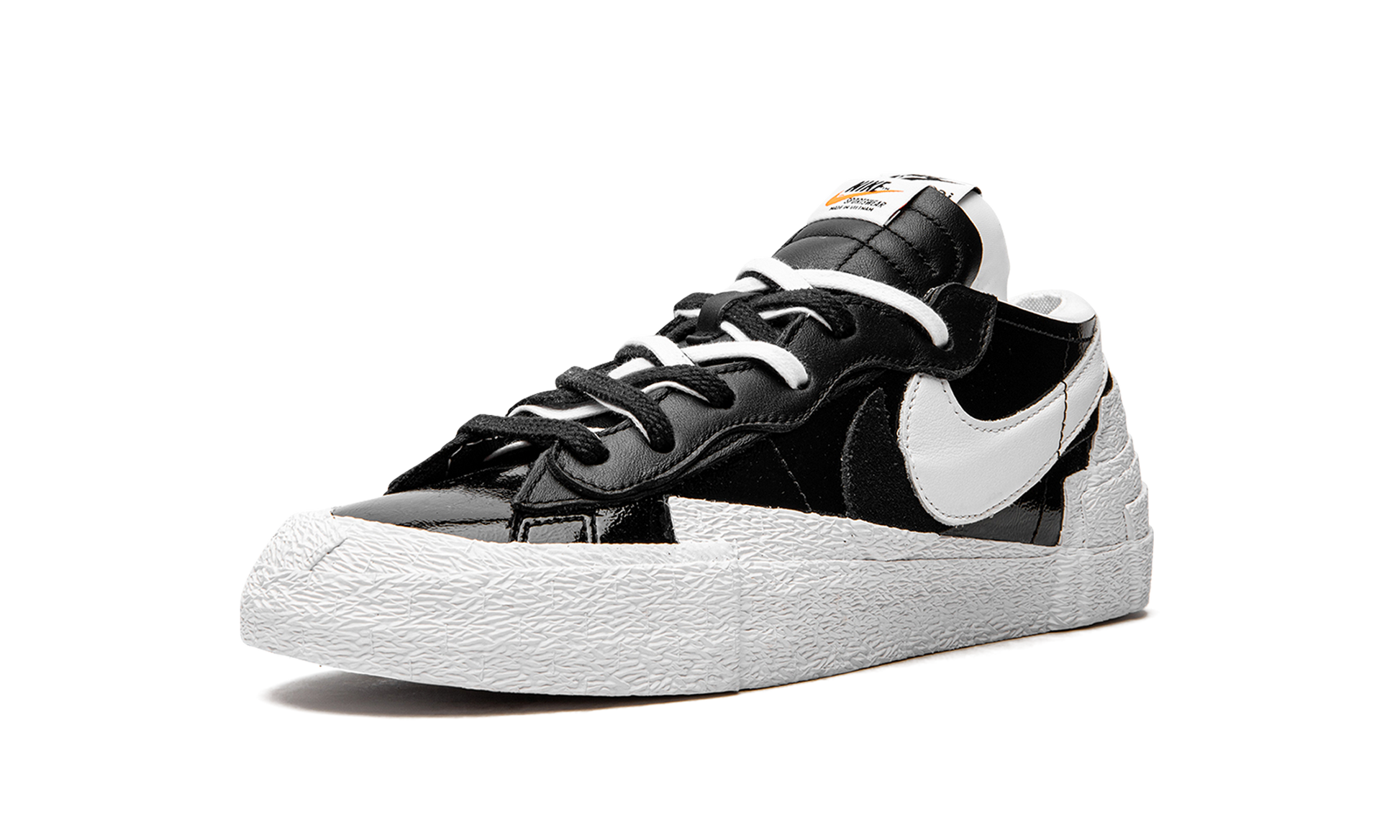 Blazer Low "sacai - Black Patent Leather" - 4