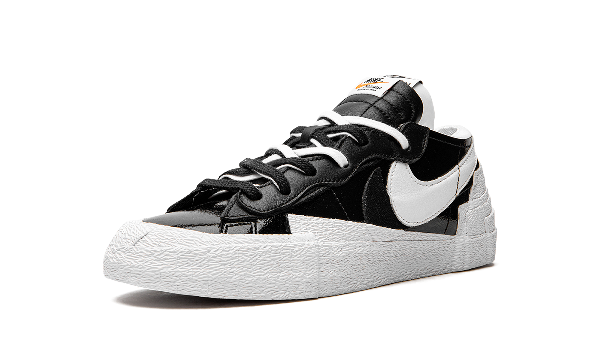 Blazer Low "sacai - Black Patent Leather" - 4