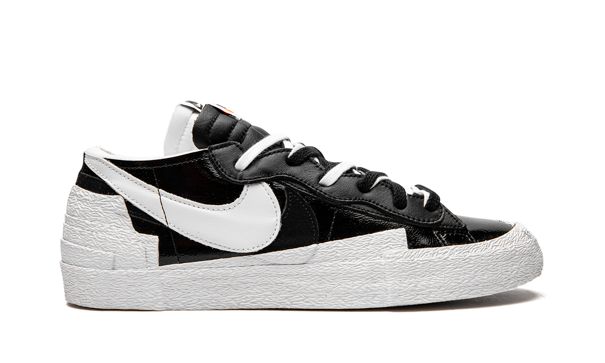 Blazer Low "sacai - Black Patent Leather" - 6