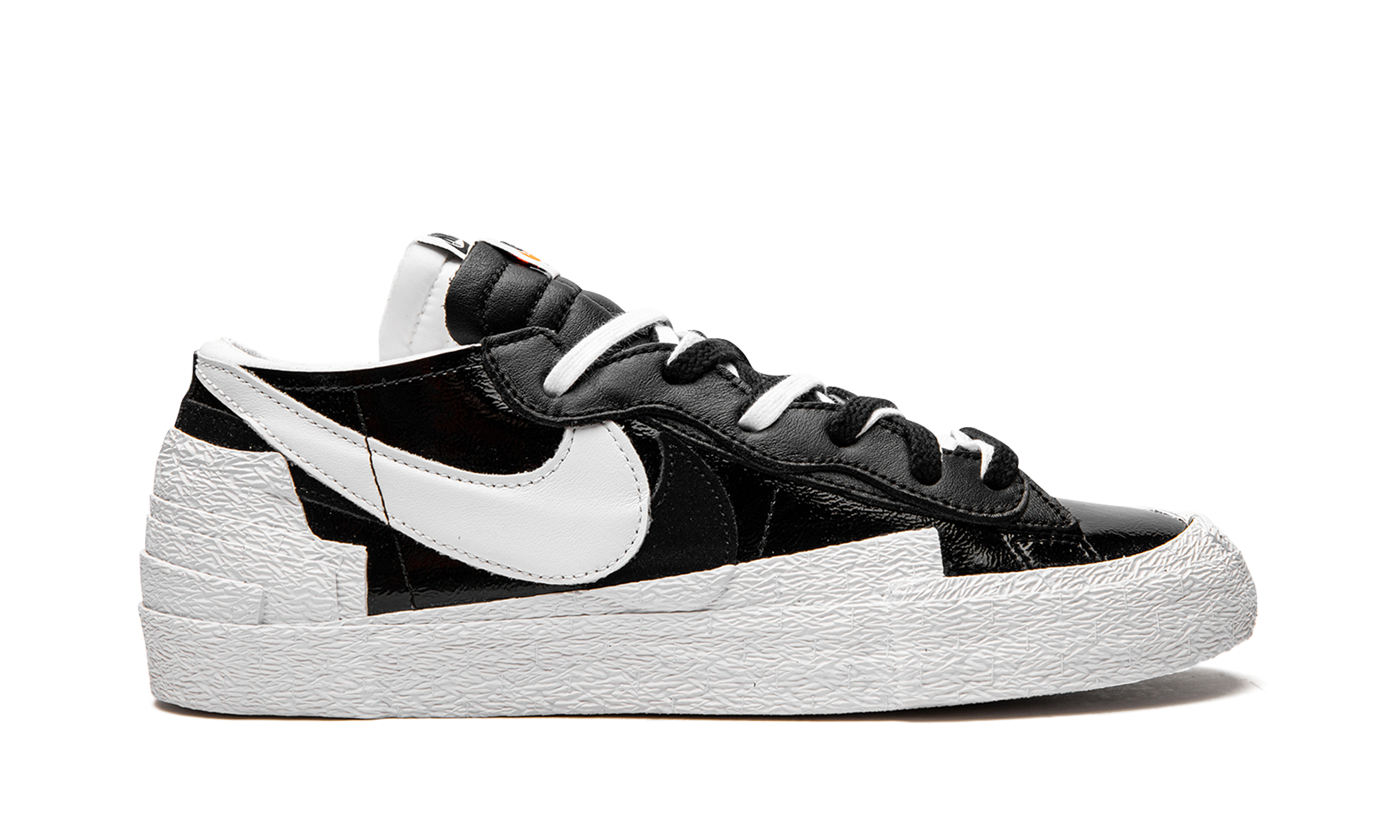 Blazer Low "sacai - Black Patent Leather" - 6
