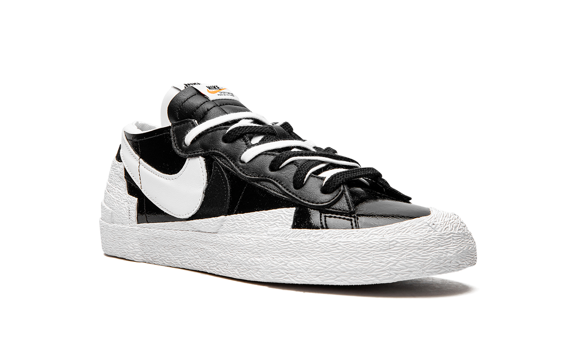 Blazer Low "sacai - Black Patent Leather" - 7