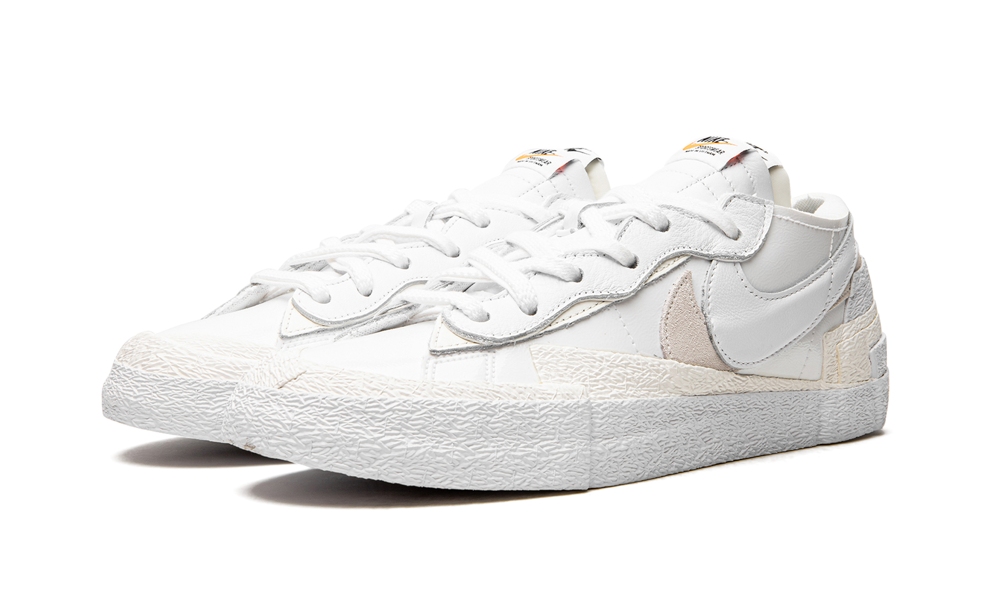 Blazer Low "sacai - White Patent Leather" - 2