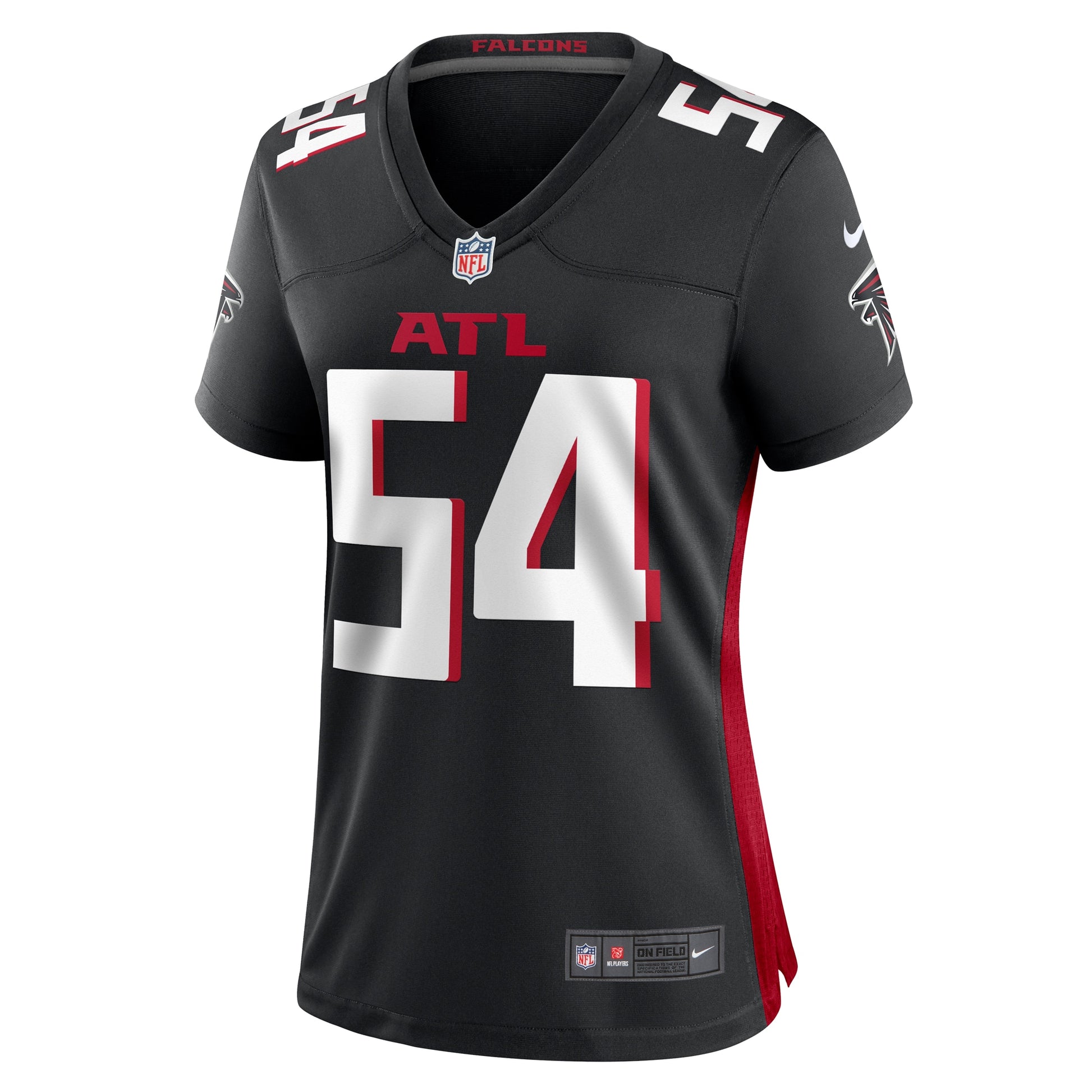 Brandon Dorlus Atlanta Falcons Nike Women's  Game Jersey -  Black