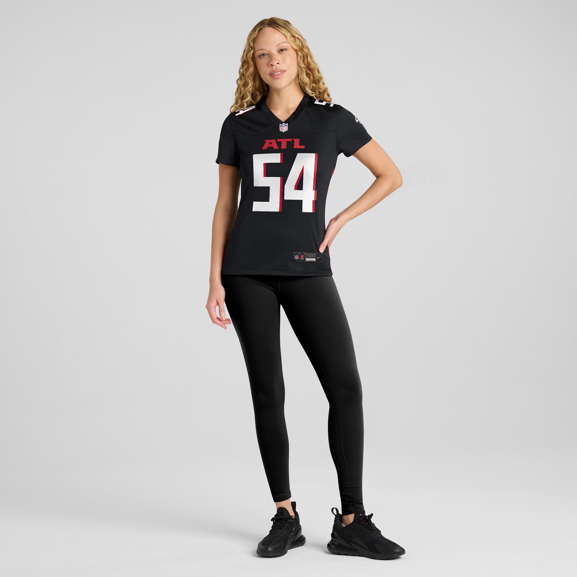 Brandon Dorlus Atlanta Falcons Nike Women's  Game Jersey -  Black