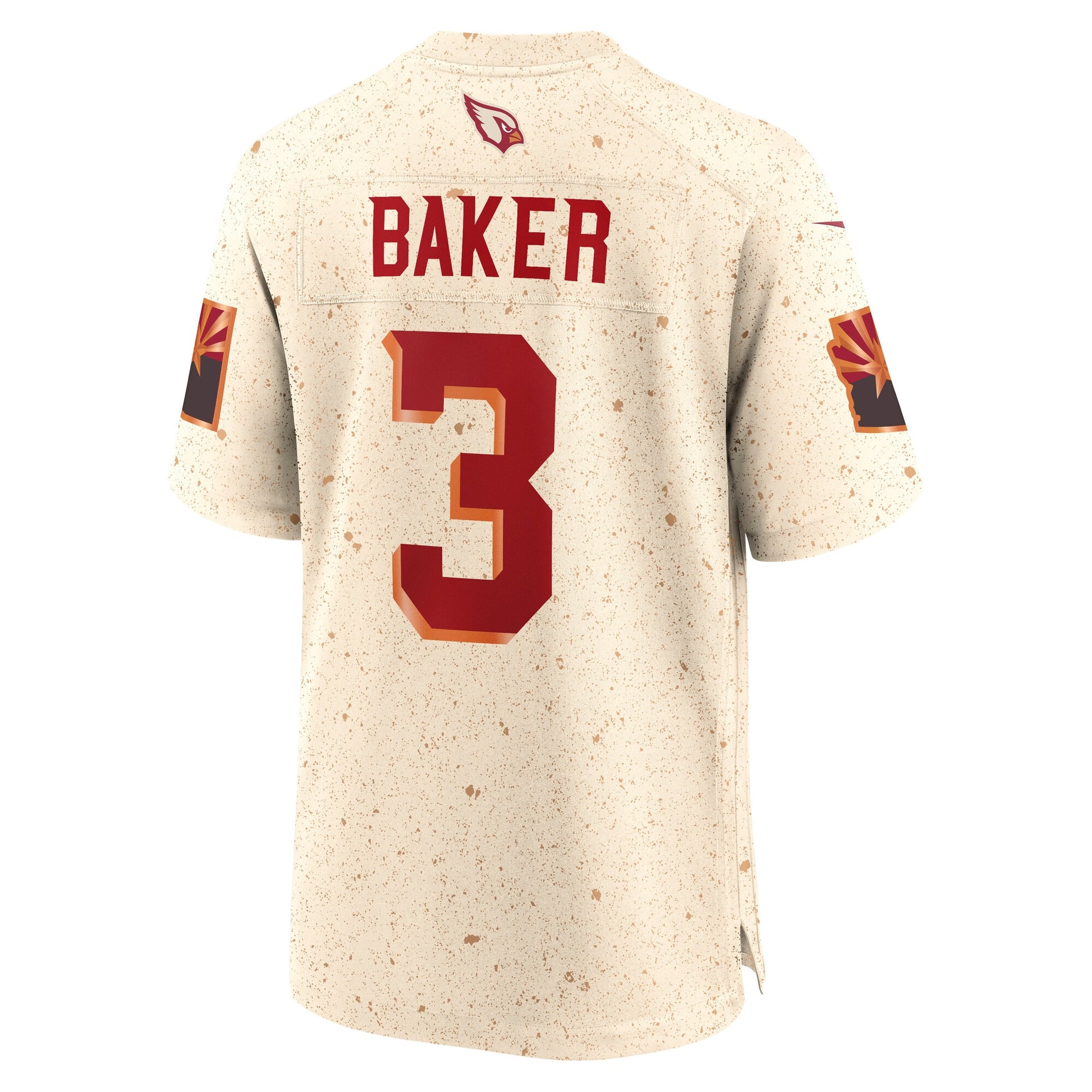Budda Baker Arizona Cardinals Nike 2025 Rivalries Collection Game Jersey - Natural