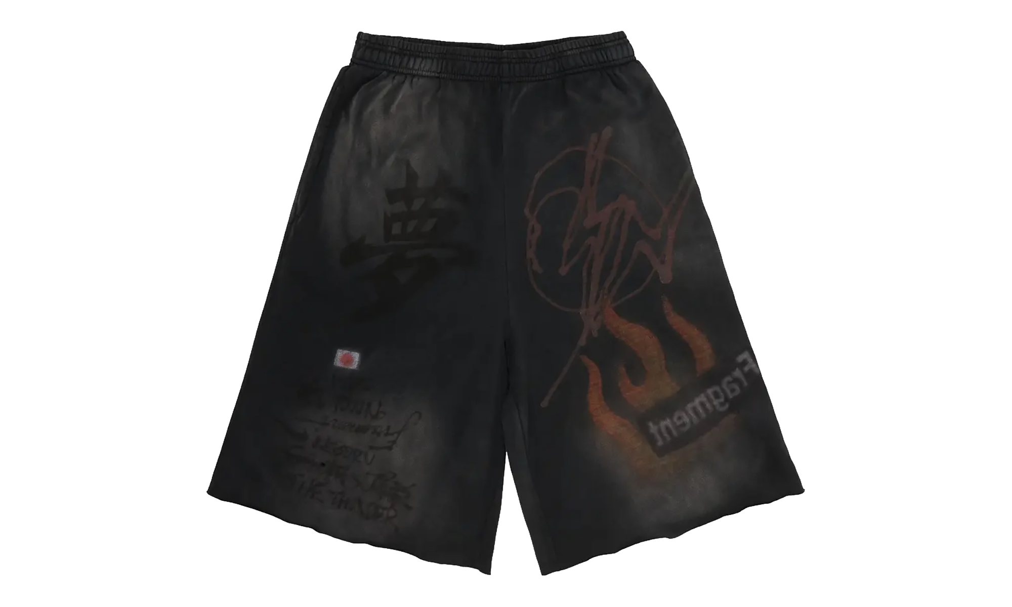 Cactus Jack by Travis Scott x Fragment x Nike Dream Sweatshorts "Black" 01945 10005CJBTSX BLAC