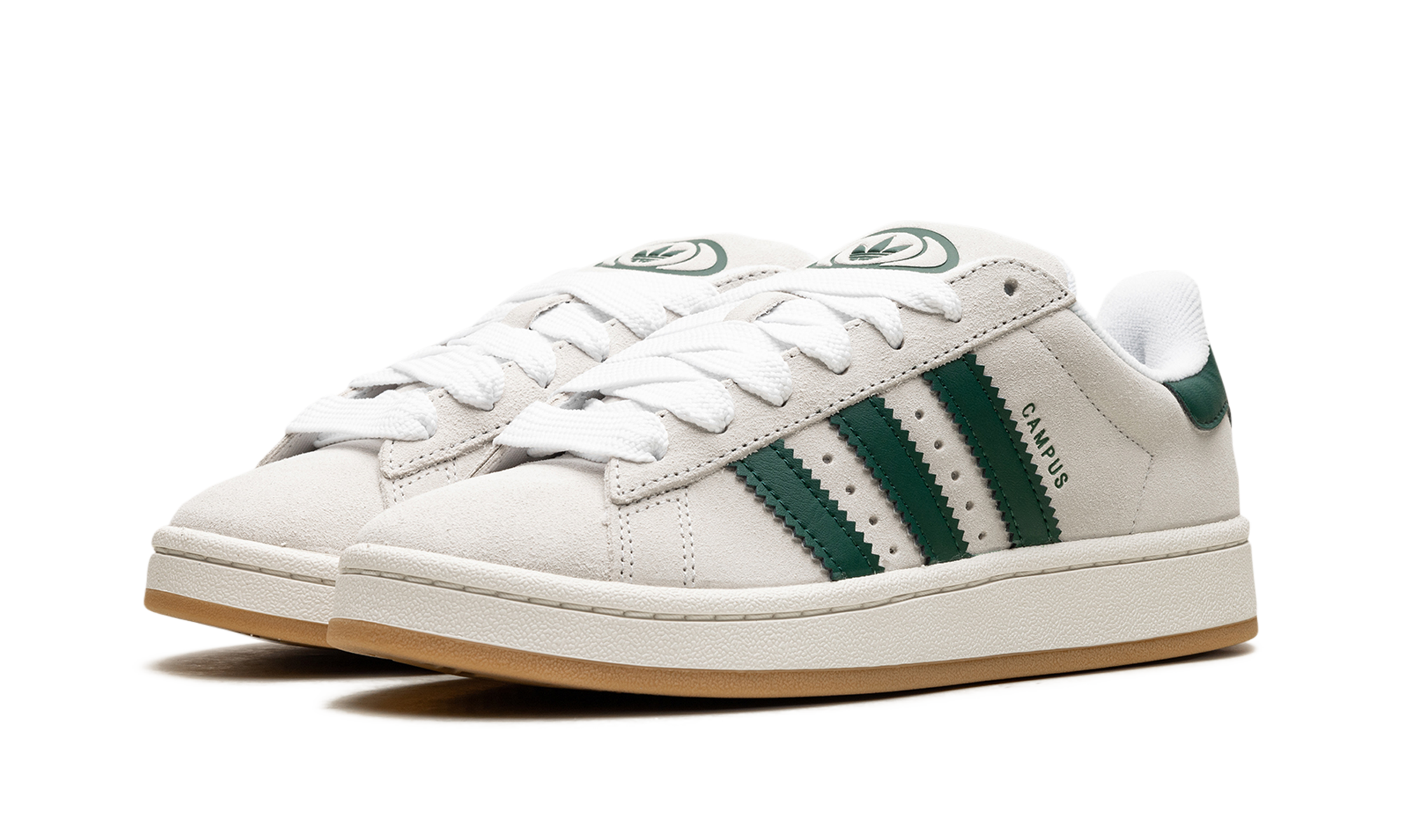 Campus 00s Wmns "crystal White Collegiate Green" - 2