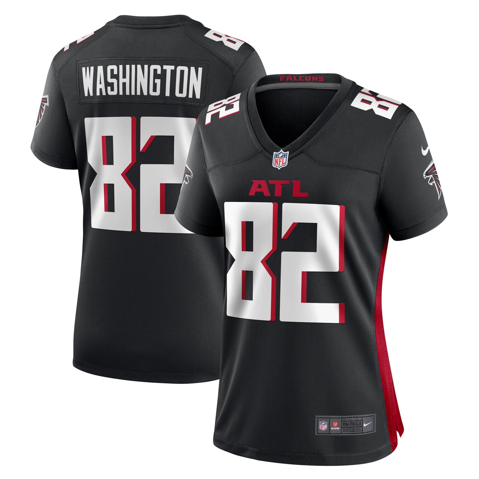 Casey Washington Atlanta Falcons Nike Women's  Game Jersey -  Black