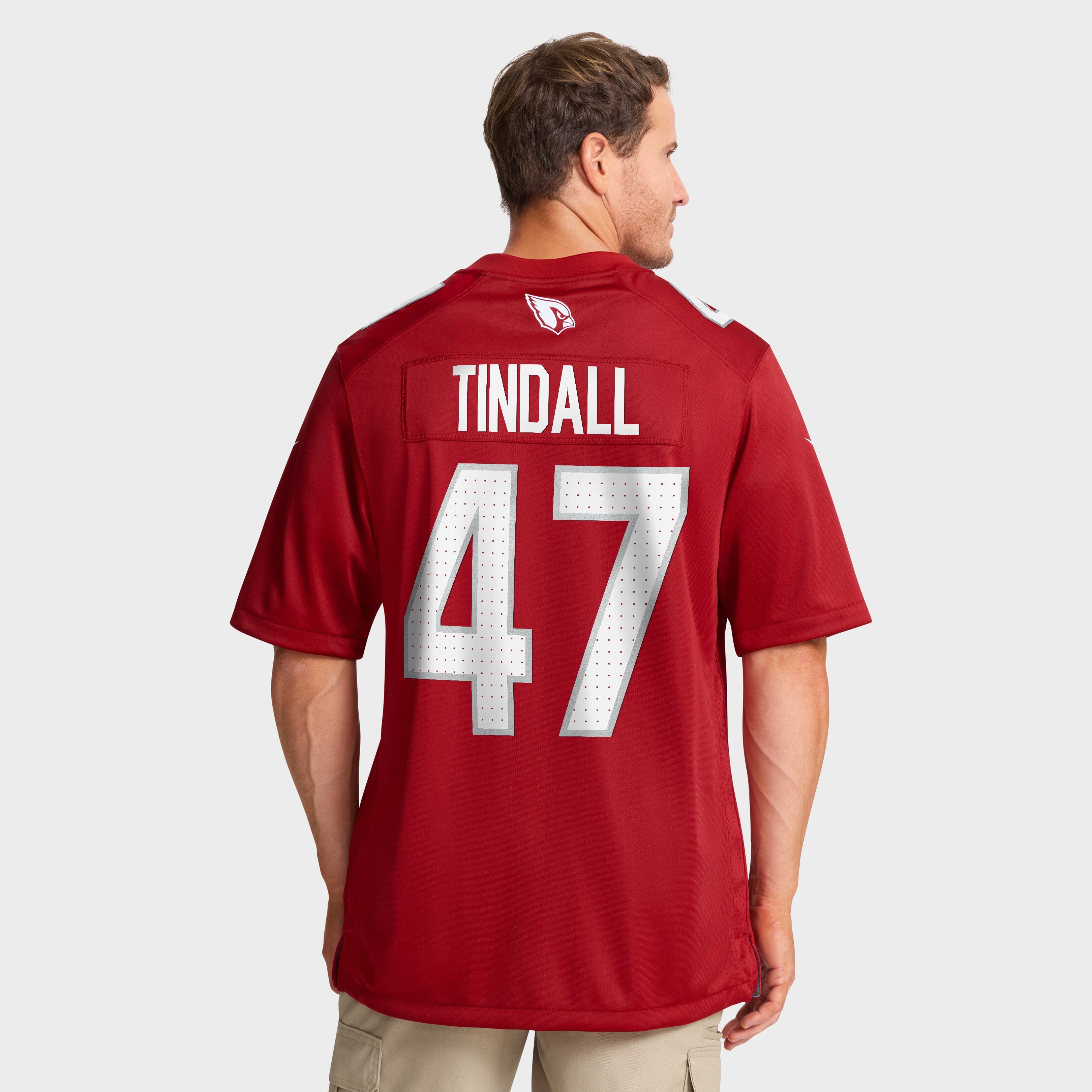 Channing Tindall Arizona Cardinals Nike Team Game Jersey -  Cardinal