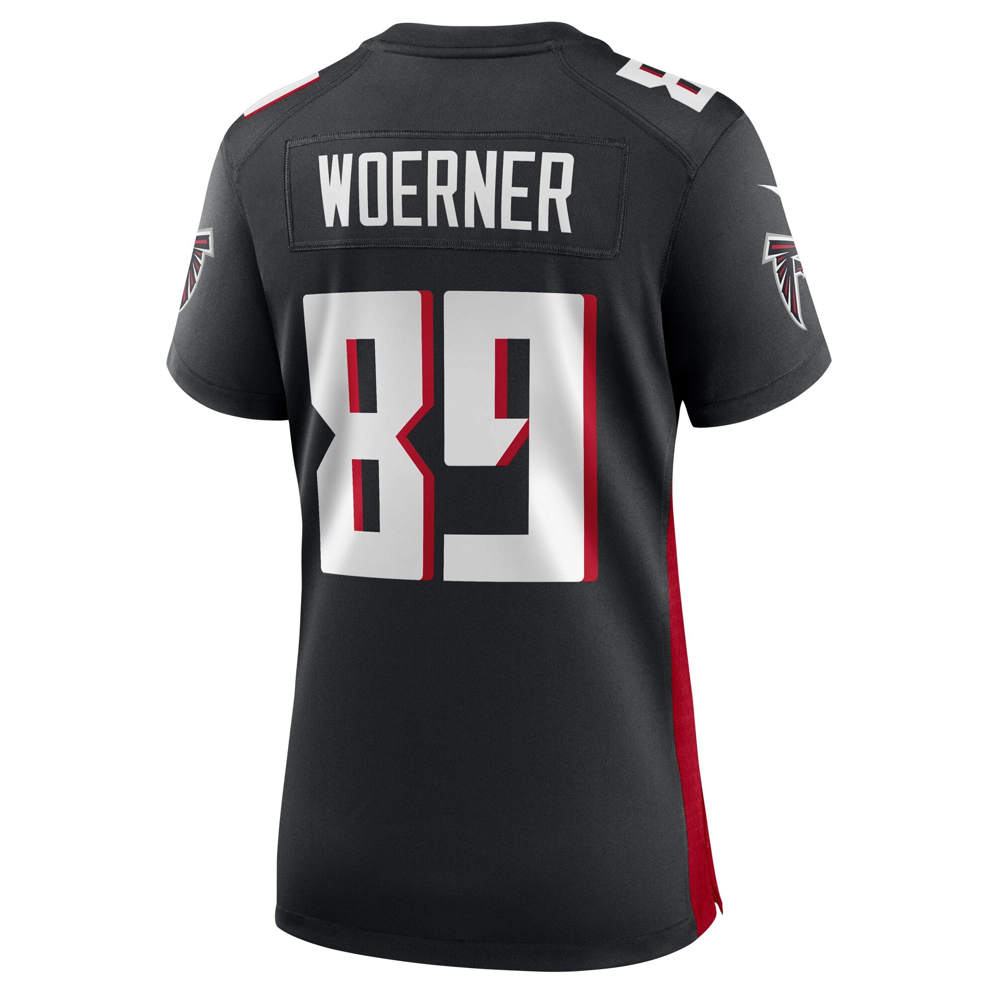 Charlie Woerner Atlanta Falcons Nike Women's  Game Jersey -  Black