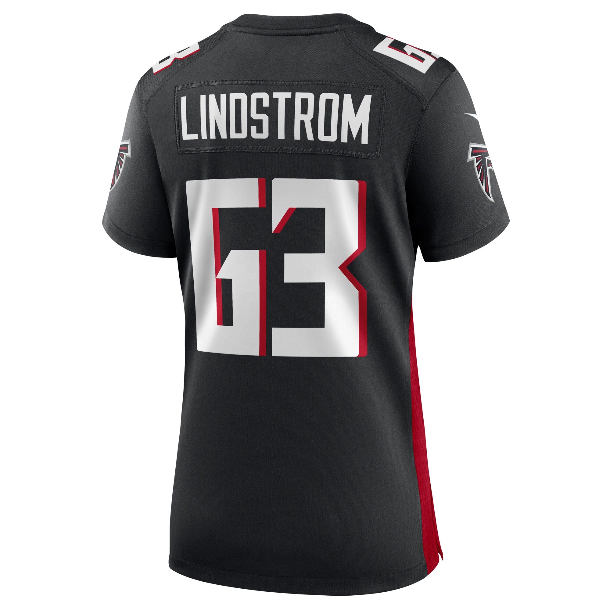 Chris Lindstrom Atlanta Falcons Nike Women's Team Game Jersey -  Black