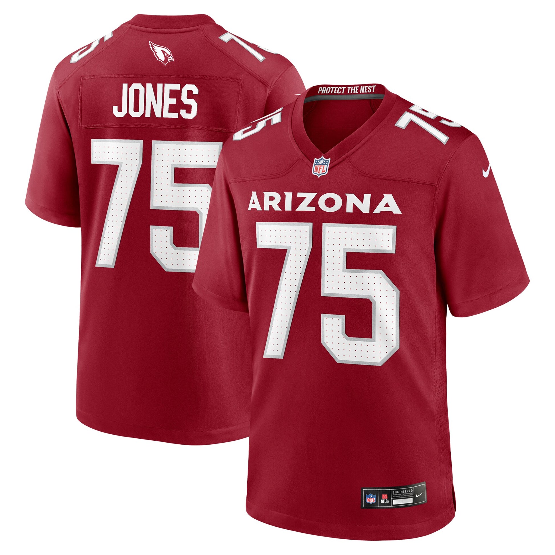 Christian Jones Arizona Cardinals Nike Team Game Jersey -  Cardinal