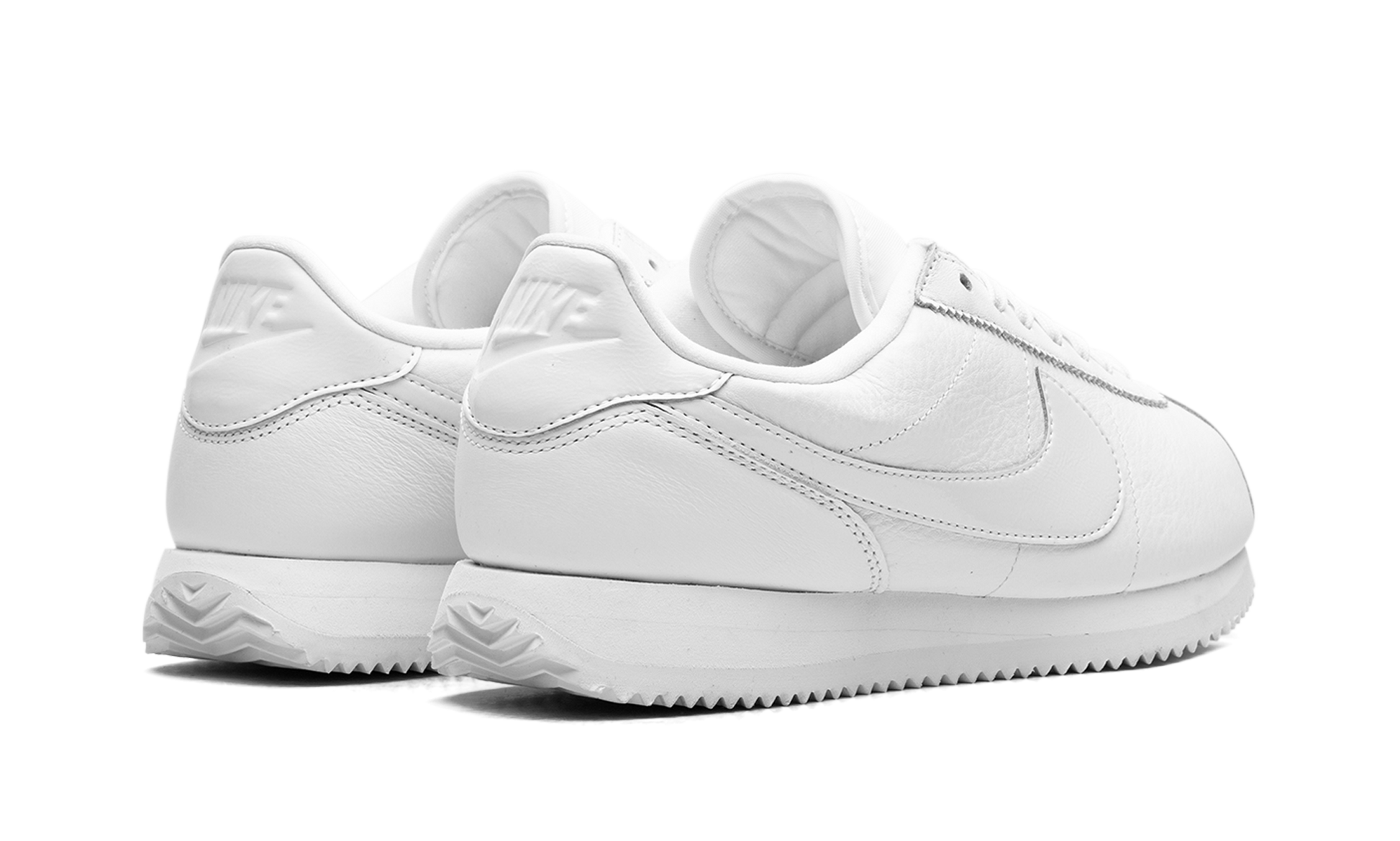 Cortez '23 Premium Leather Wmns "triple White" - 3