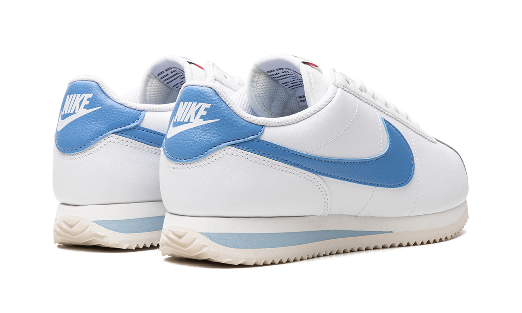 Cortez Wmns "white University Blue" - 3