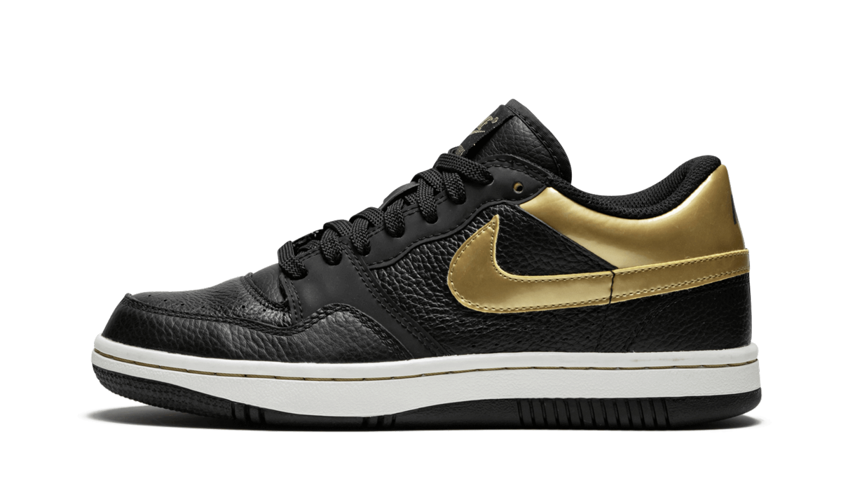 Court Force Low "black And Gold" - 1