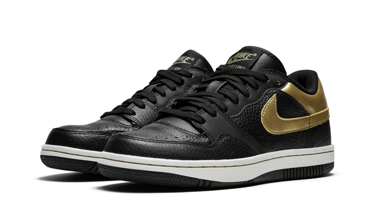 Court Force Low "black And Gold" - 2