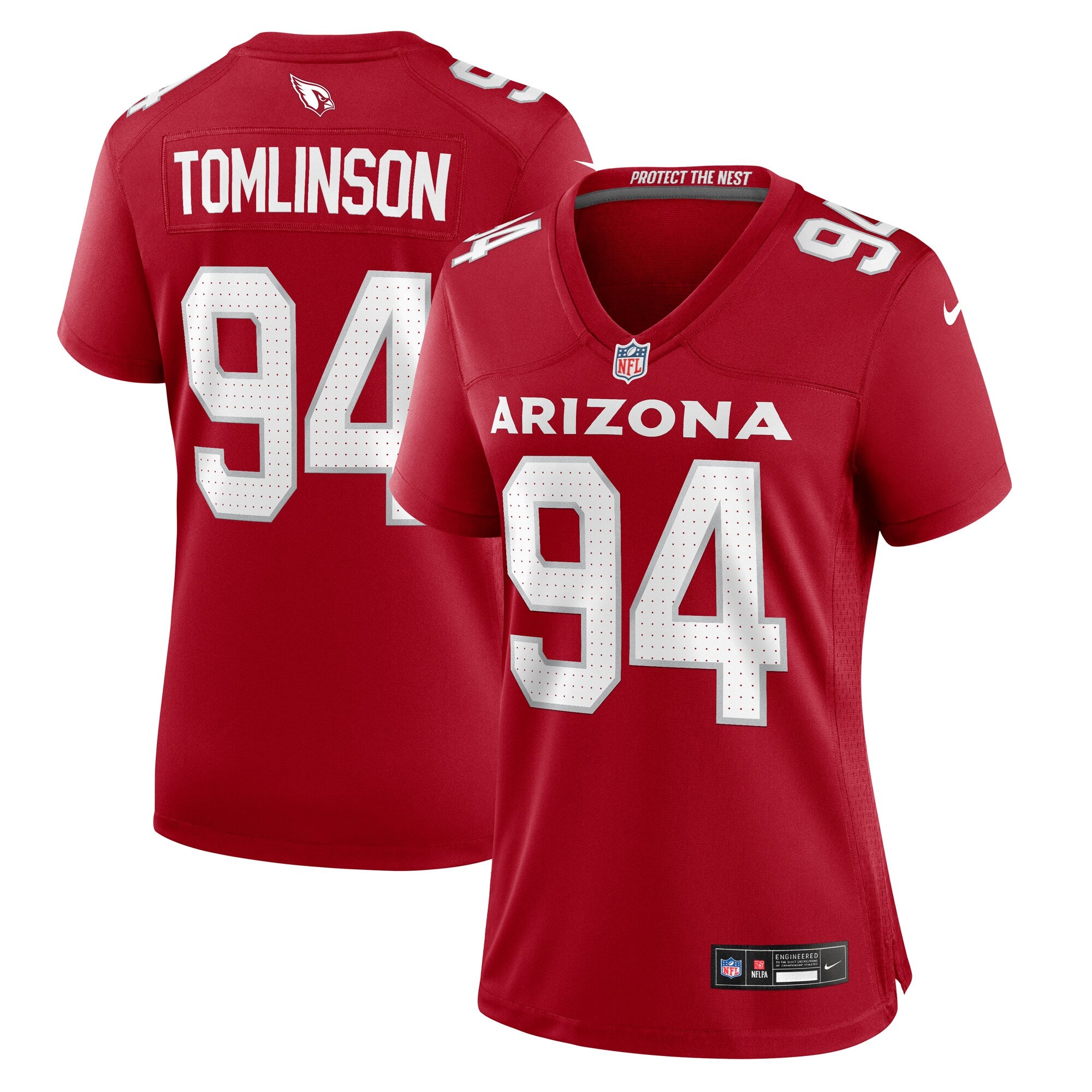 Dalvin Tomlinson Arizona Cardinals Nike Women's Team Game Jersey -  Cardinal