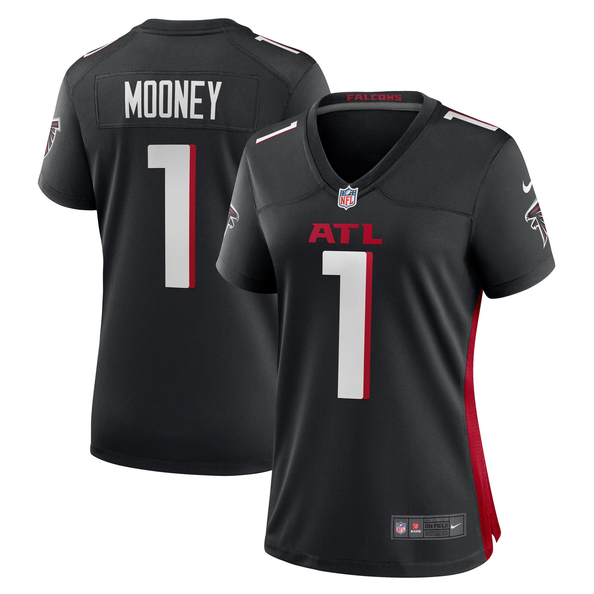 Darnell Mooney Atlanta Falcons Nike Women's  Game Jersey -  Black