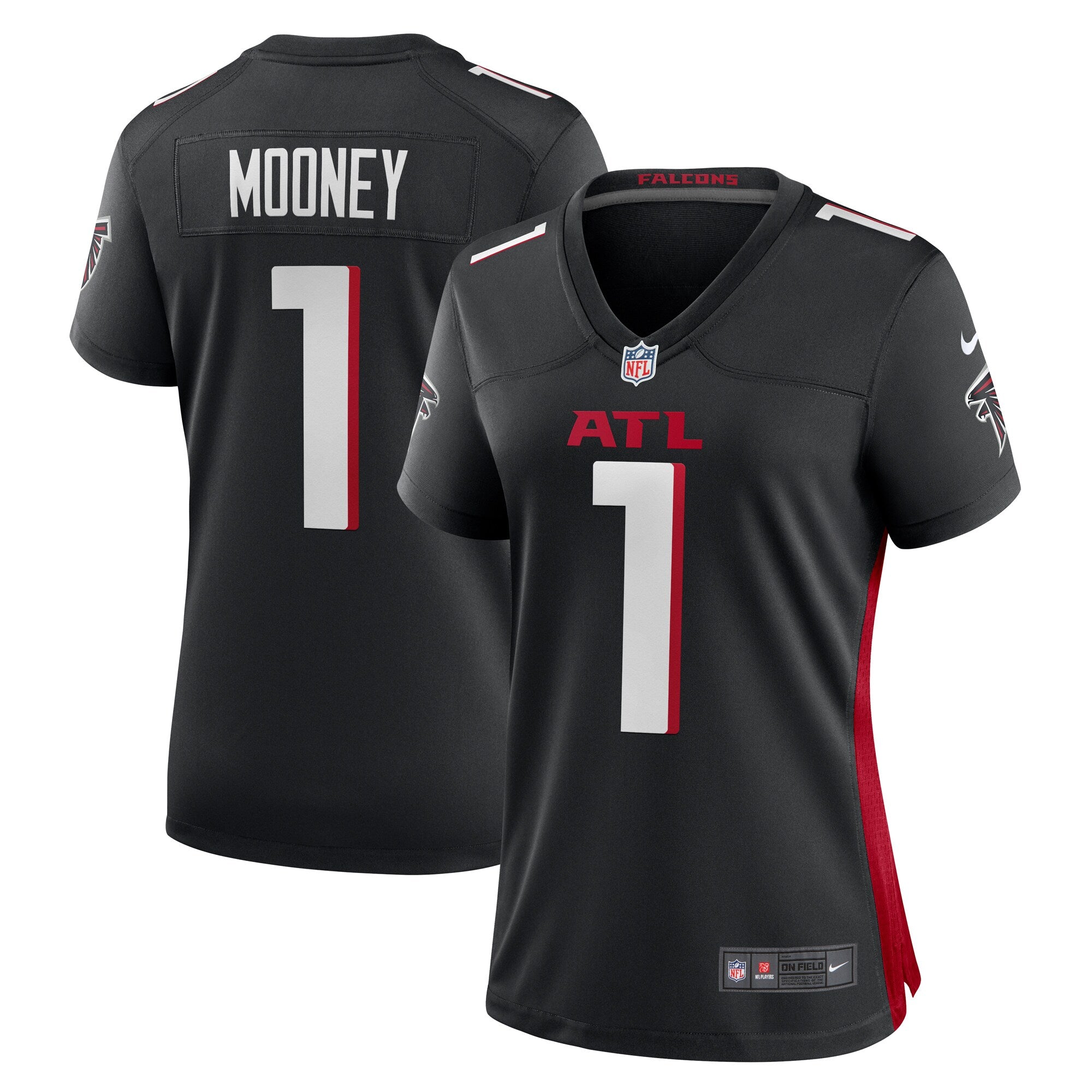 Darnell Mooney Atlanta Falcons Nike Women's  Game Jersey -  Black