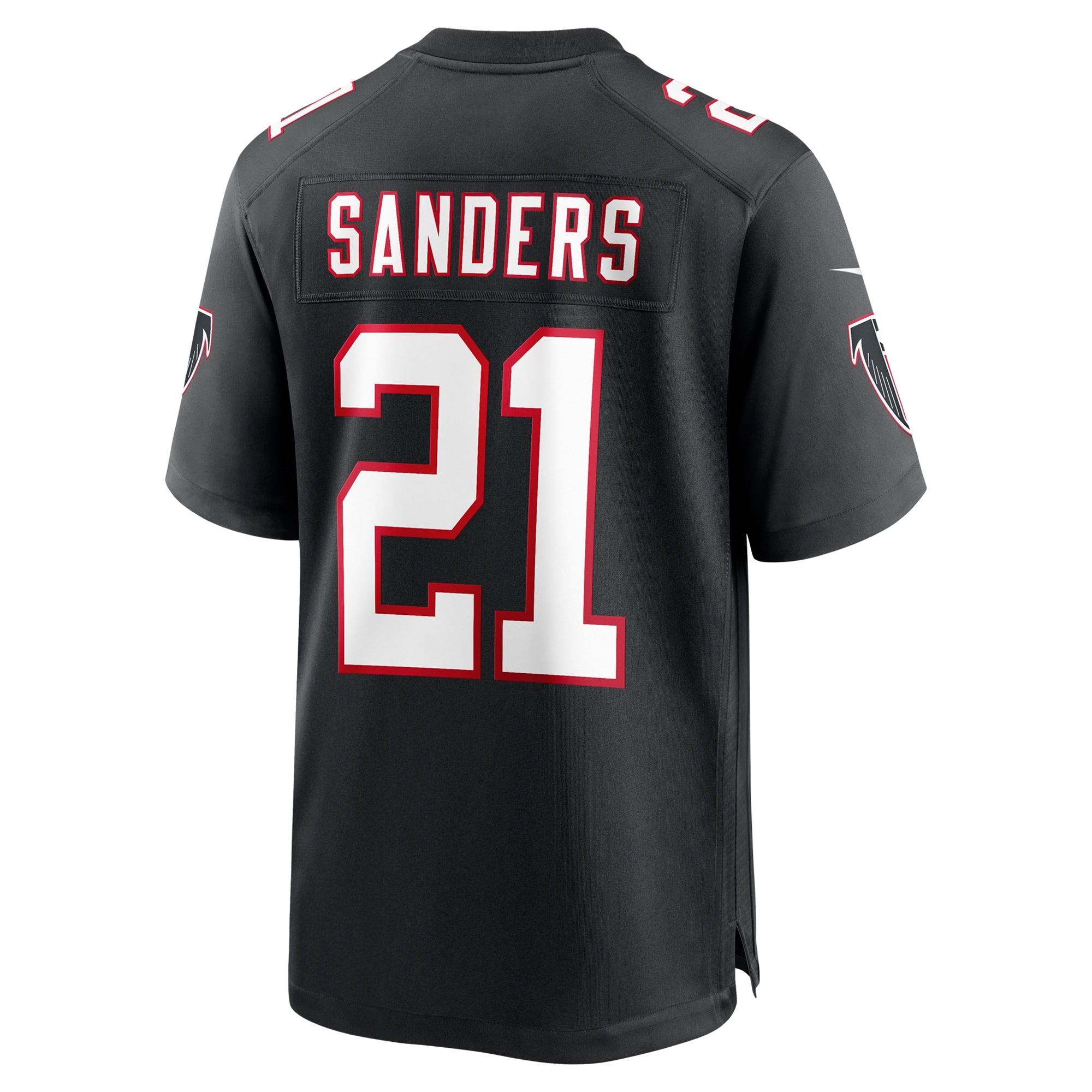 Deion Sanders Atlanta Falcons Nike Retired Player Alternate Game Jersey - Black