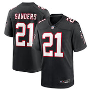Deion Sanders Atlanta Falcons Nike Retired Player Alternate Game Jersey - Black