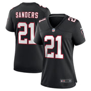 Deion Sanders Atlanta Falcons Nike Women's Alternate Retired Player Game Jersey -  Black