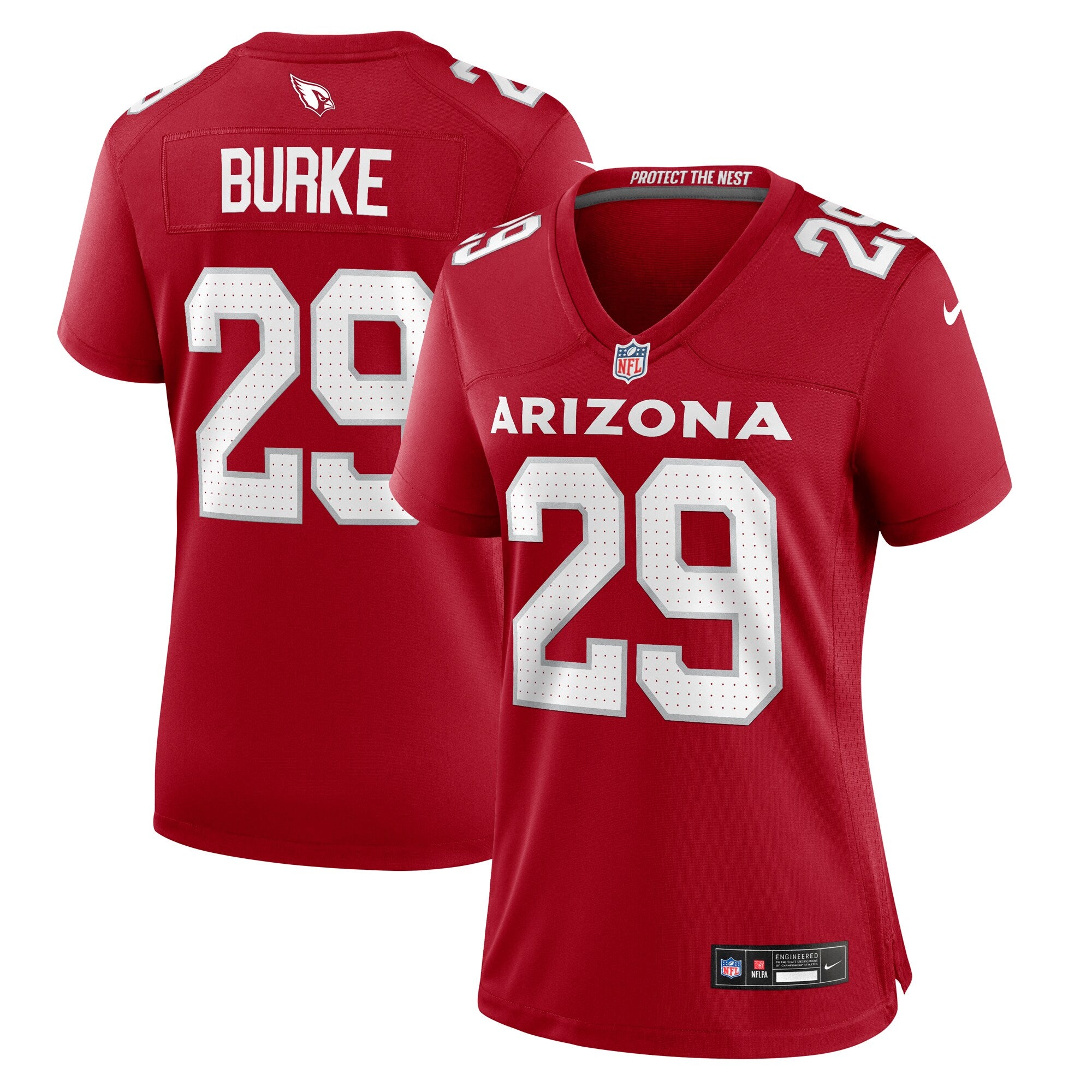 Denzel Burke Arizona Cardinals Nike Women's Team Game Jersey -  Cardinal