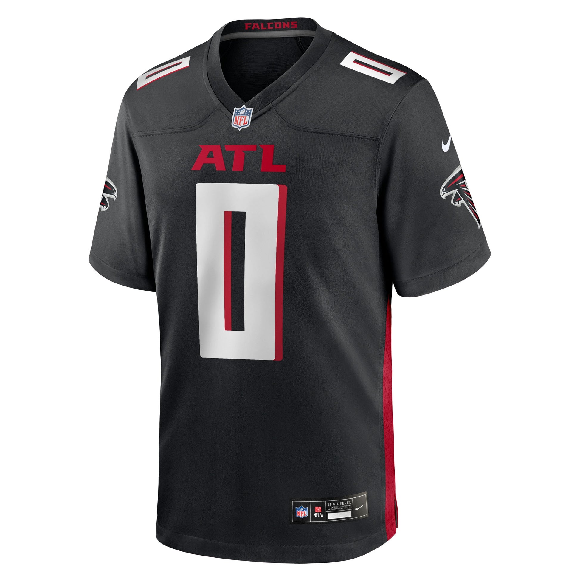 Divine Deablo Atlanta Falcons Nike Team Game Jersey -  Black